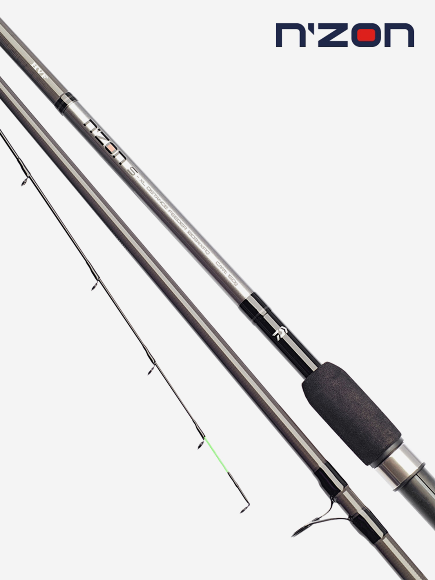 

Удилище фидерное DAIWA N´ZON S Feeder 3.35м 50г (NZSF1102Q-AX), Черный