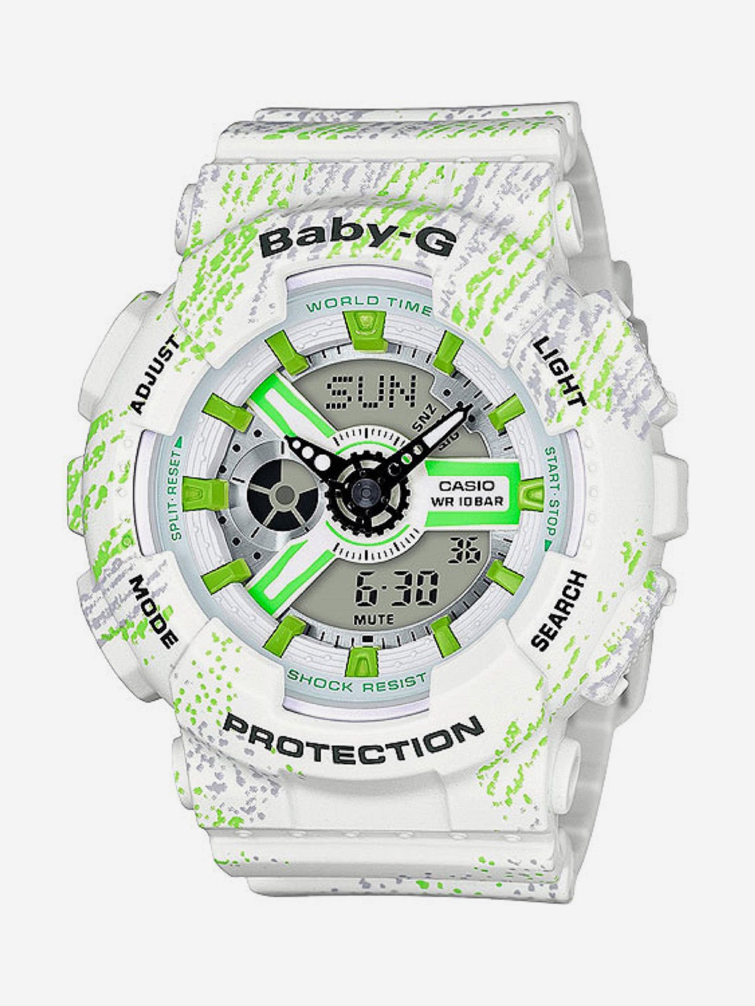 

Спортивные часы Casio BA-110TX-7A, Белый