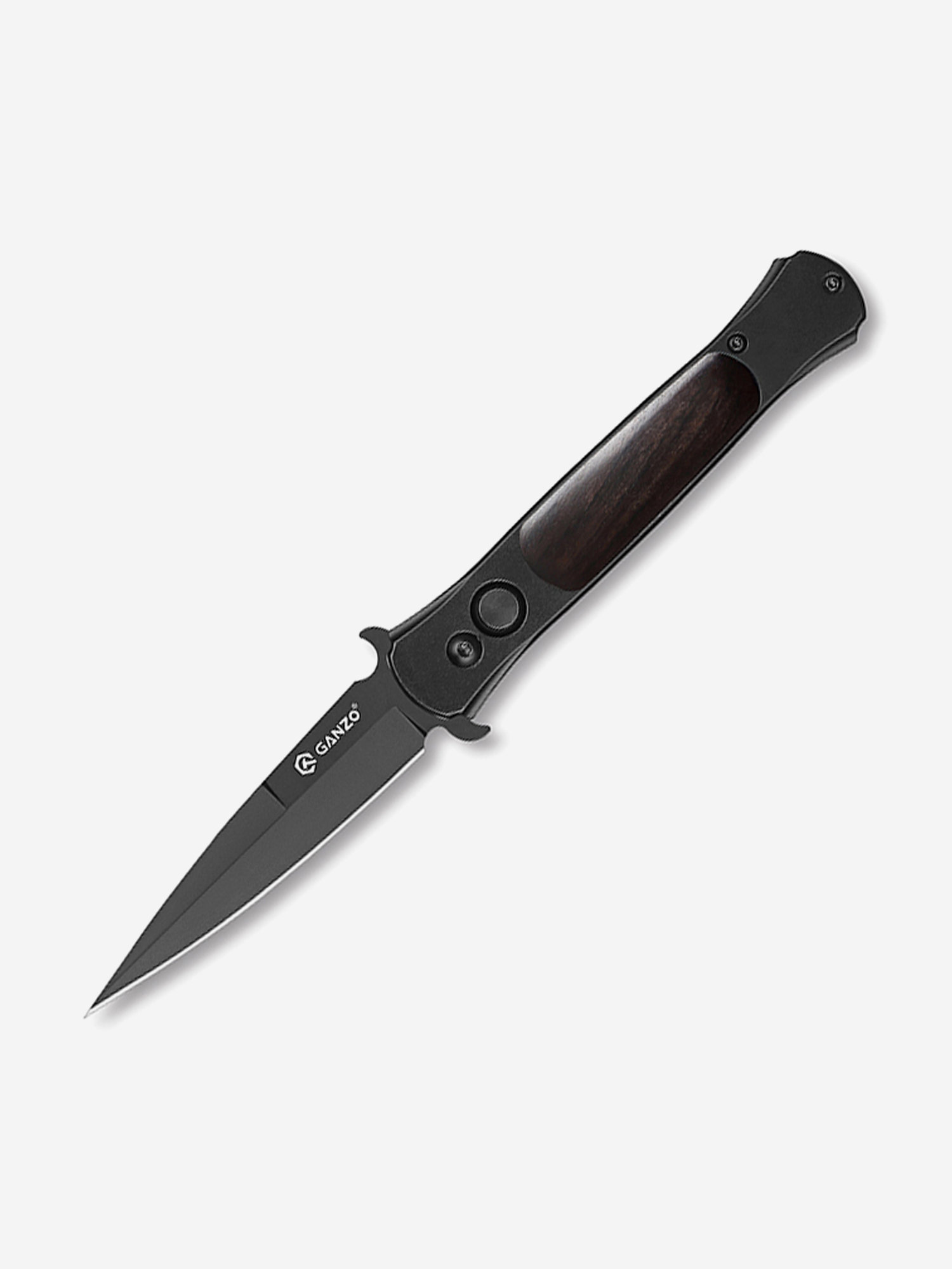 

Нож складной Ganzo G707B, 205 мм, Черный