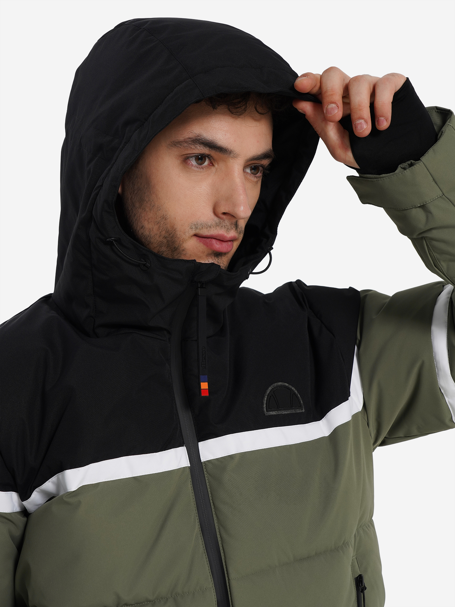 фото Куртка утепленная мужская ellesse, зеленый