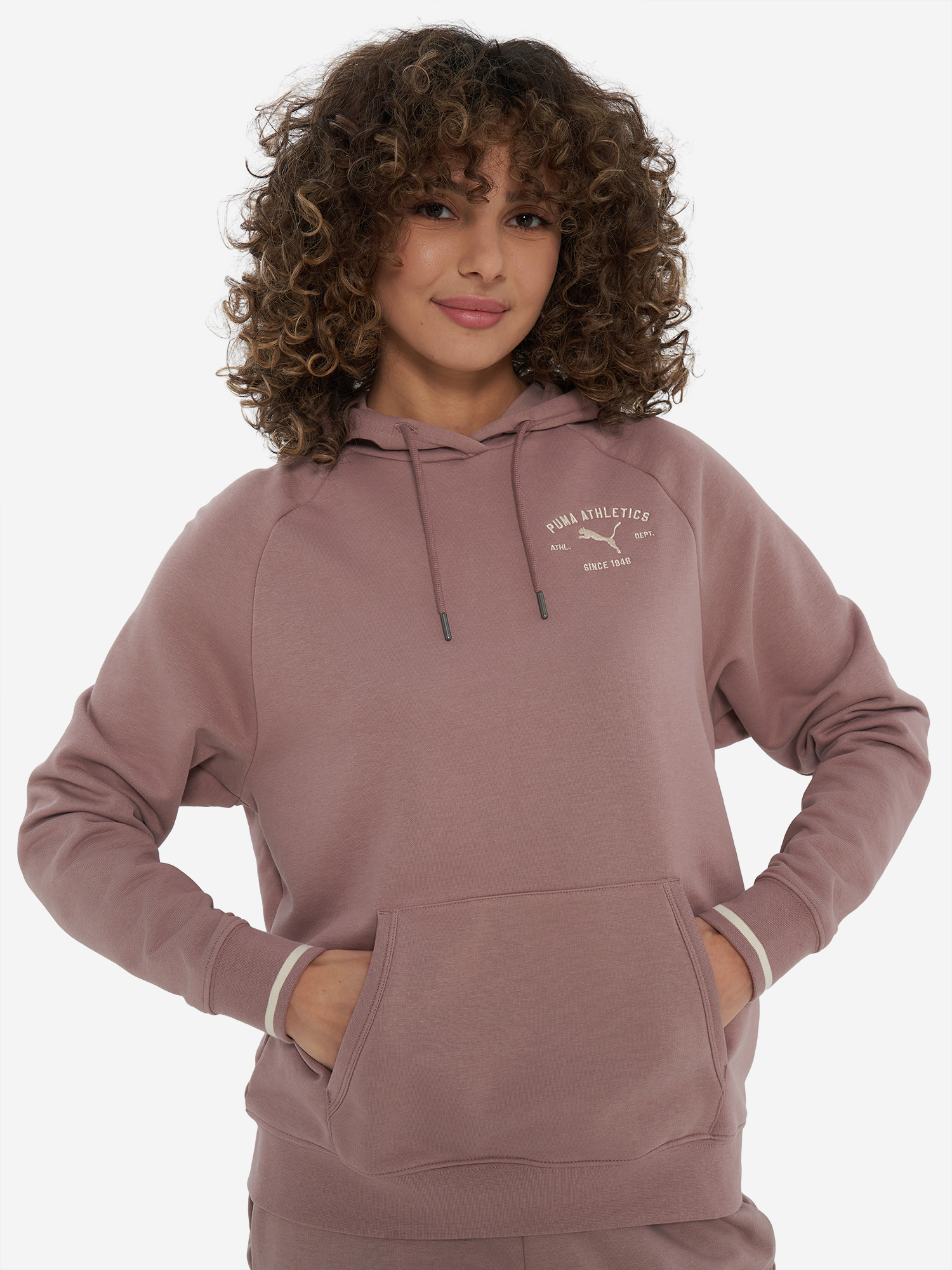 Худи Puma, бежевый, арт. 34271