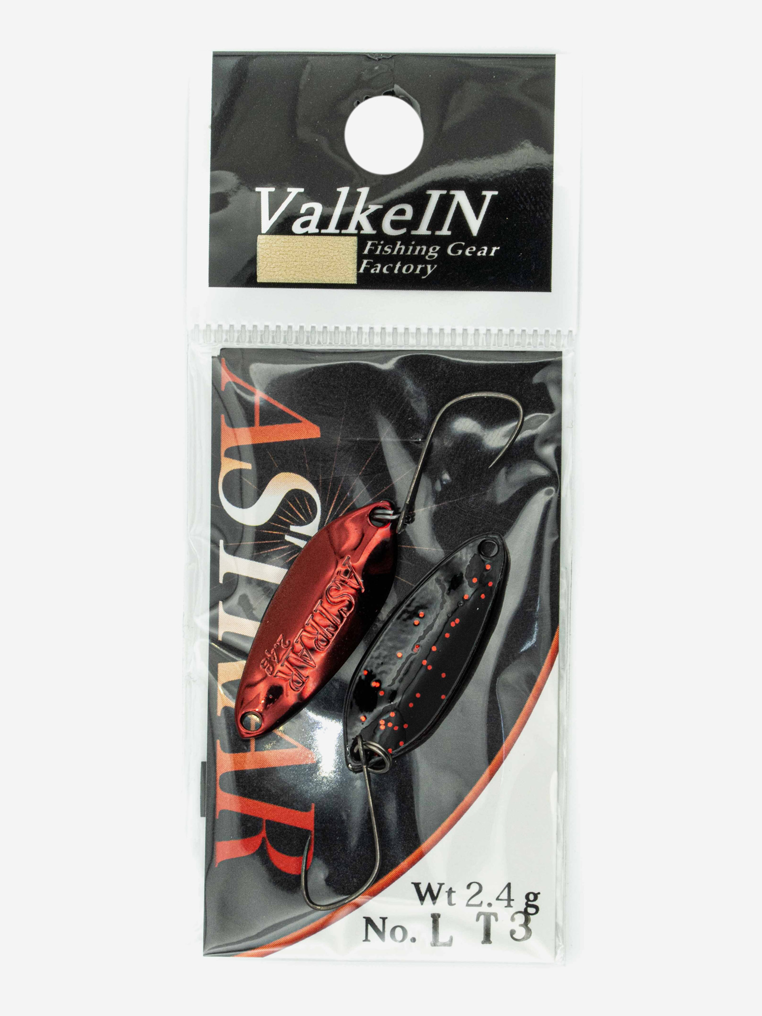 

Блесна VALKEIN ASTRAR 2.4гр цвет LT3, Мультицвет