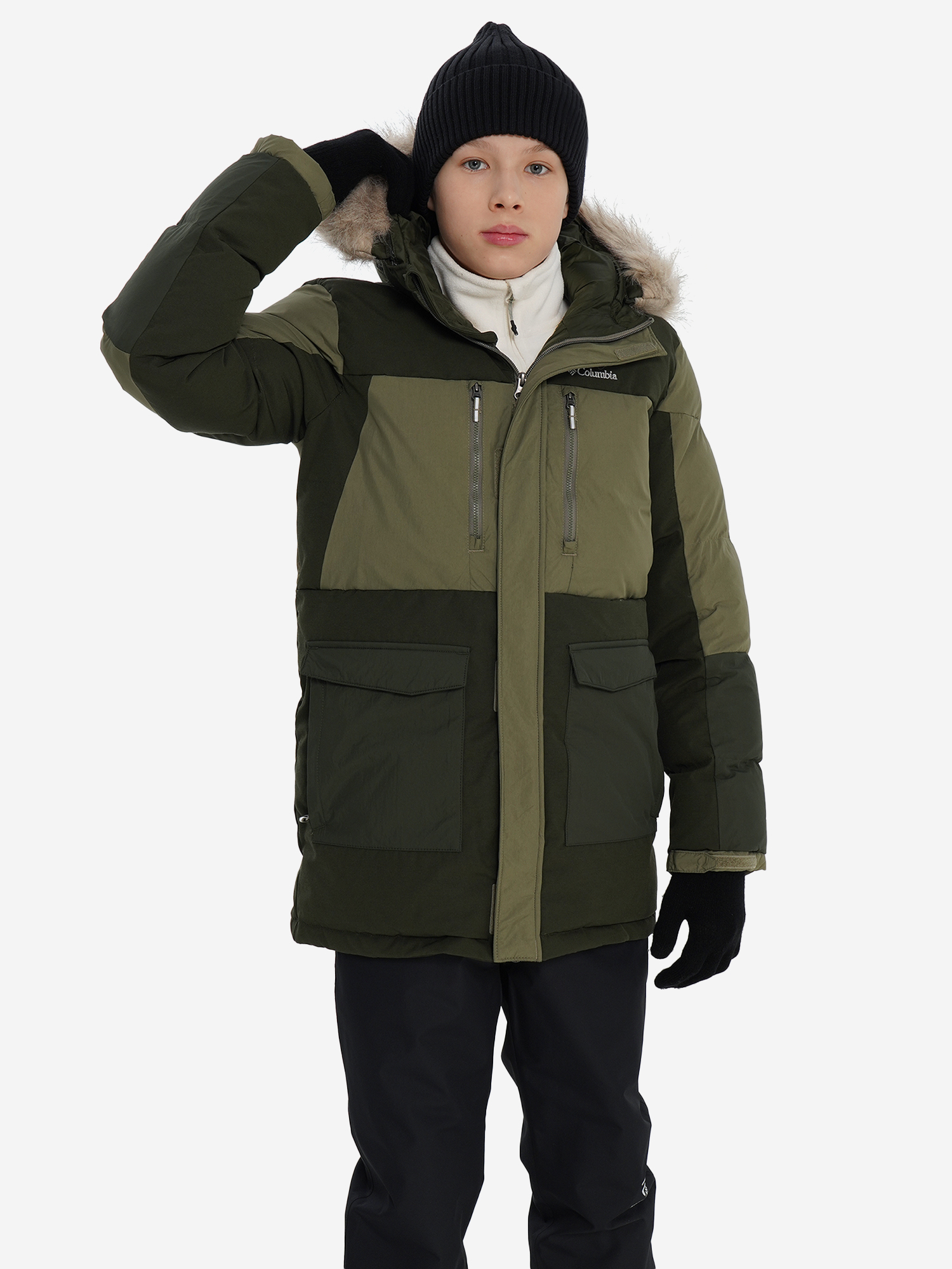 Куртка утепленная Columbia Marquam Peak Fusion II Parka, зеленый, арт. 2090201clb-367