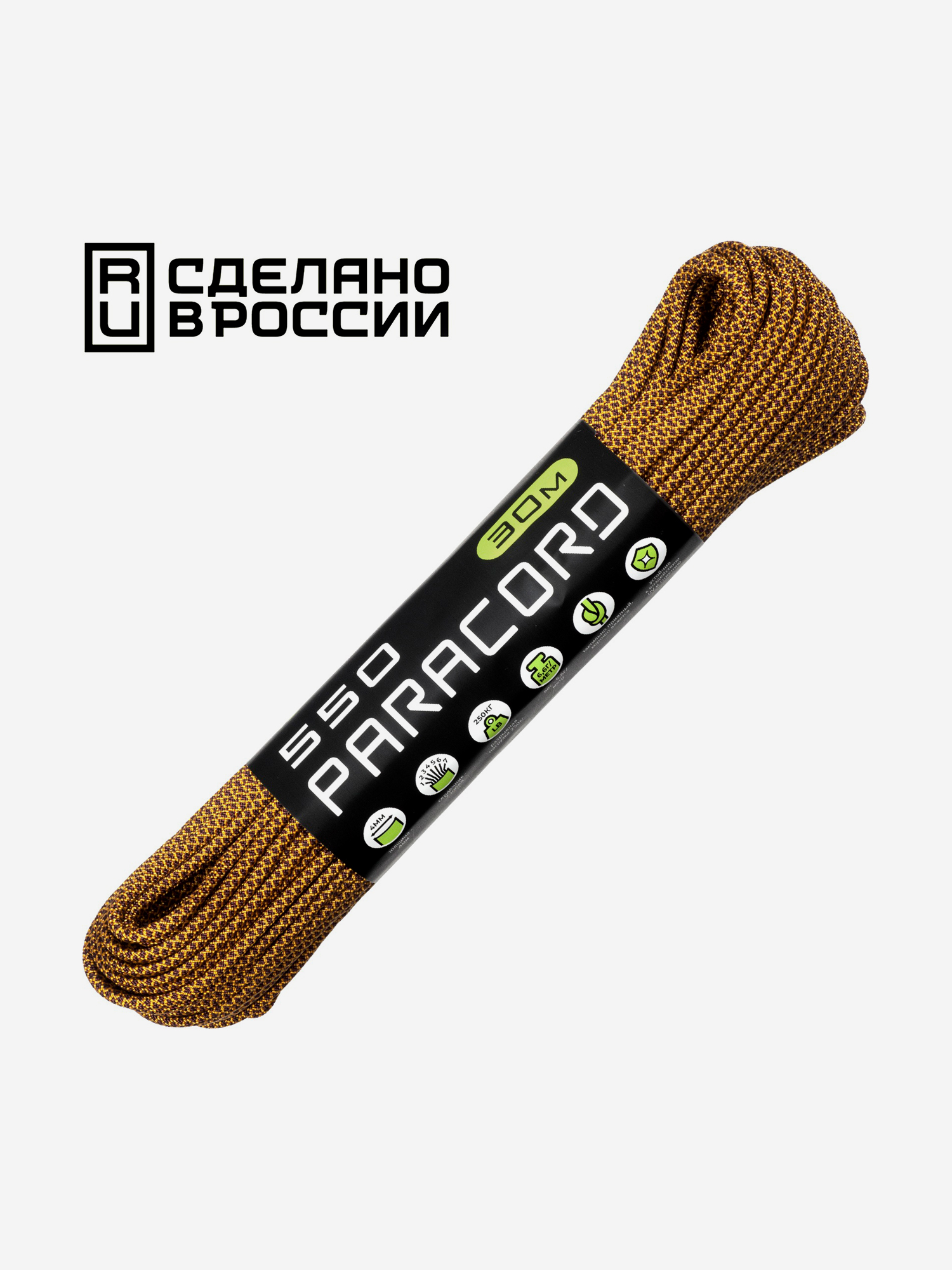 

Паракорд 550 CORD nylon 30м RUS (bordo snake), Мультицвет
