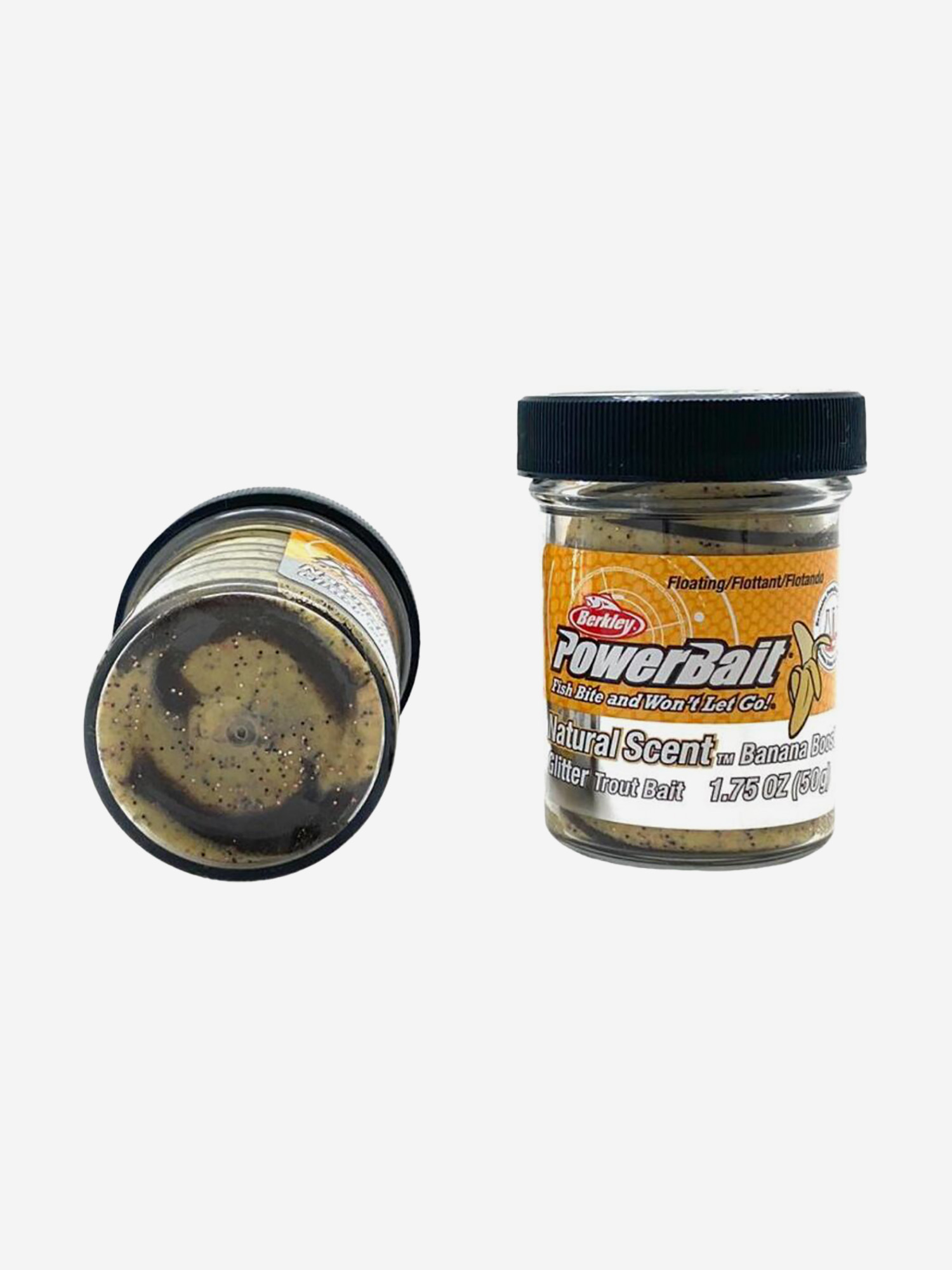 

Паста форелевая Berkley PowerBait Natural Scent Glitter Trout Bait 50гр Fruits/ Банановый взрыв 50gr, Бежевый