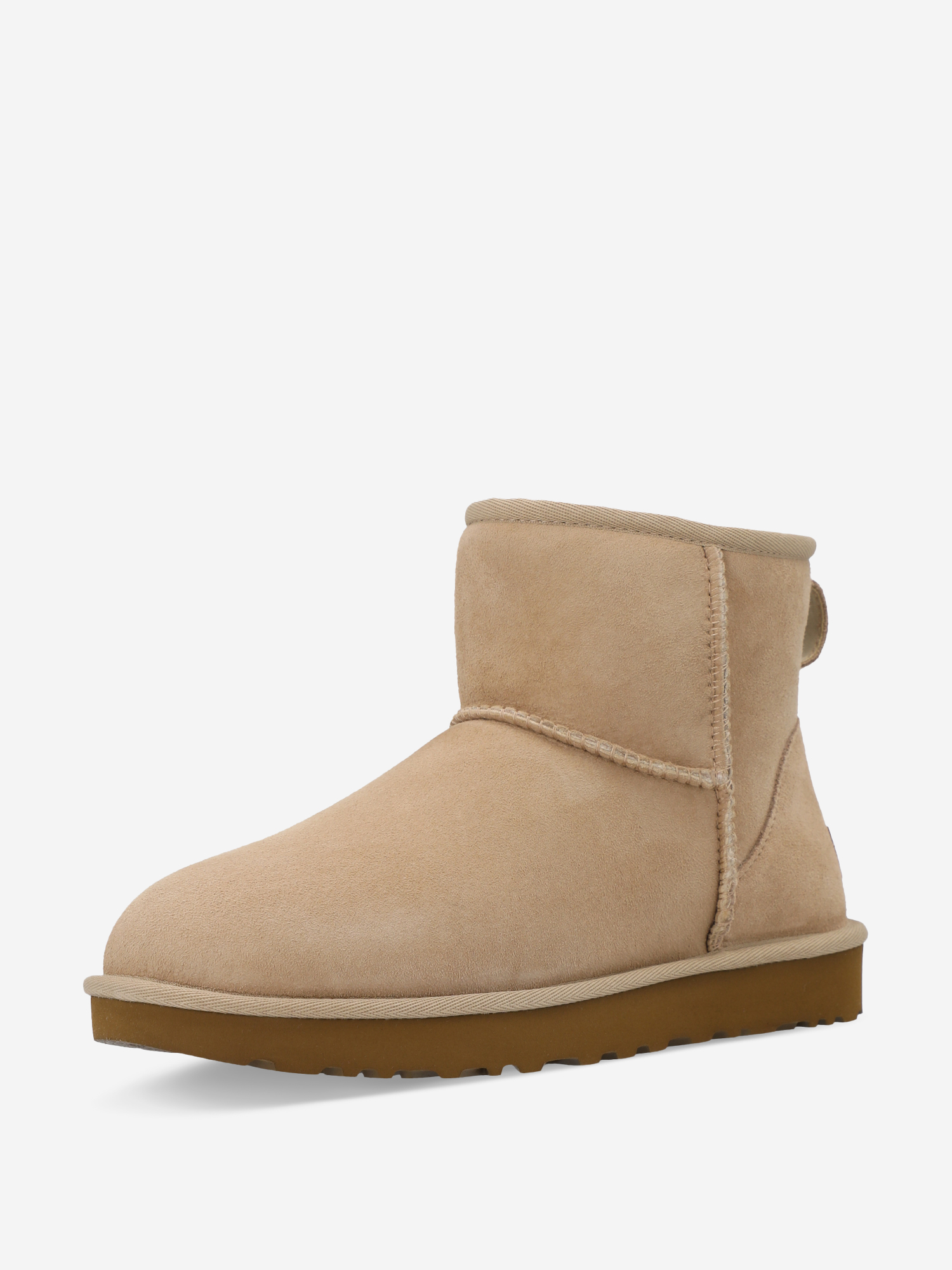 фото Угги женские ugg classic mini ii, бежевый