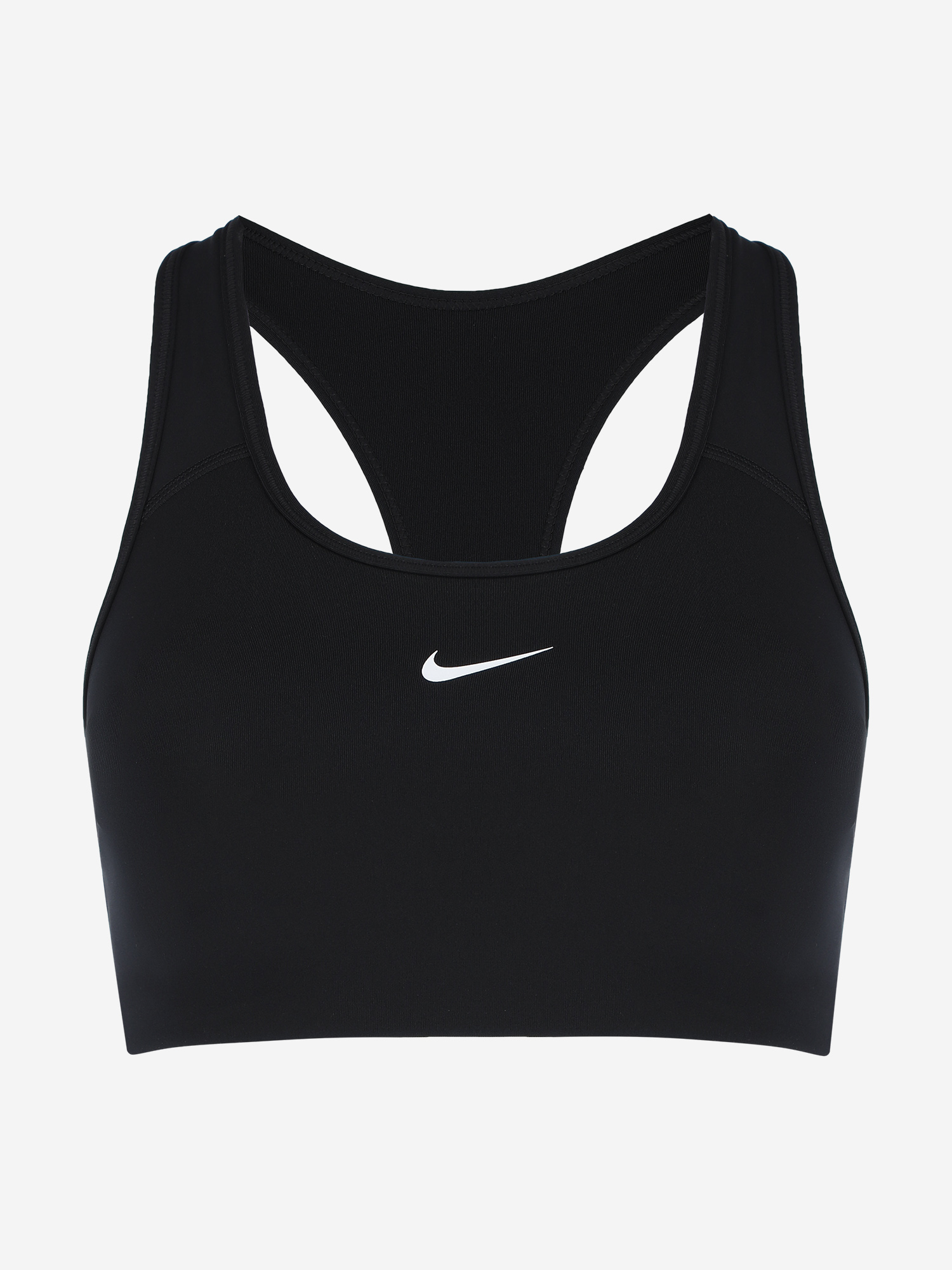 Спортивный топ бра Nike Dri-FIT Swoosh, Черный BV3636N06-010, размер 48-50 - фото 4