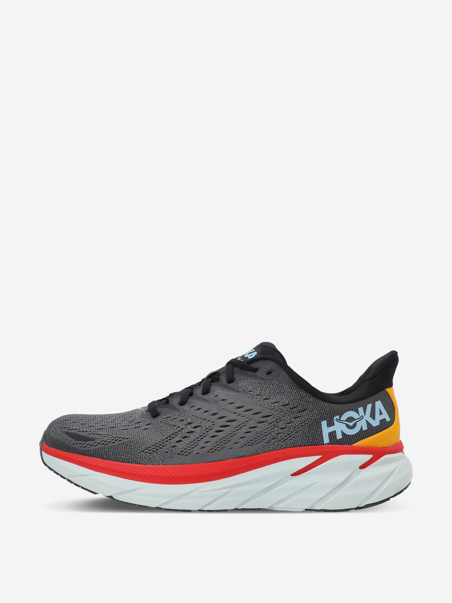 Кроссовки мужские Hoka One One Clifton 8, Черный кроссовки мужские hoka one one clifton 9 оранжевый