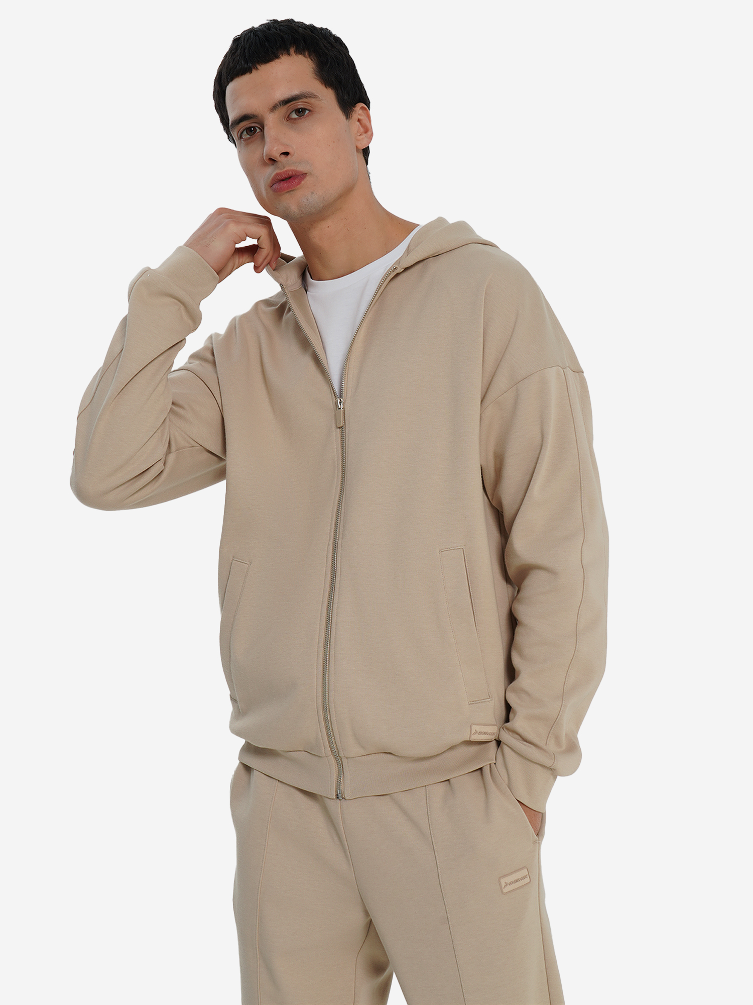 Изображение товара Мужская толстовка Demix с капюшоном и молнией, всесезонная