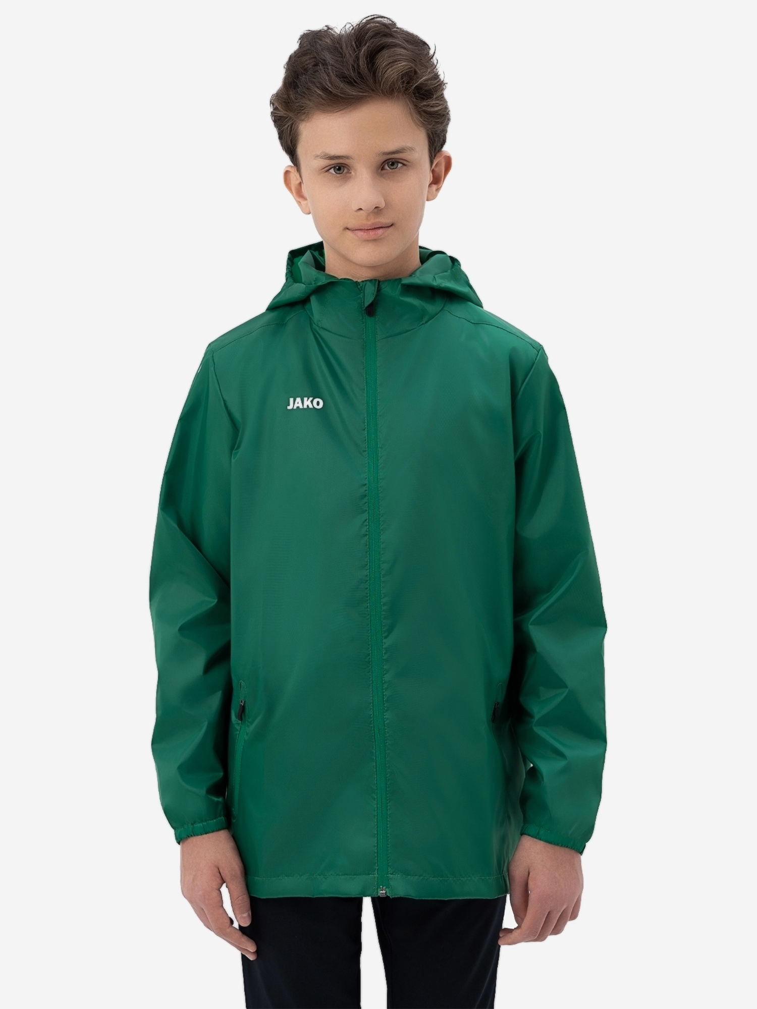 Изображение товара Детская ветровка JAKO Team 2.0 для футбола, водонепроницаемая и ветрозащитная