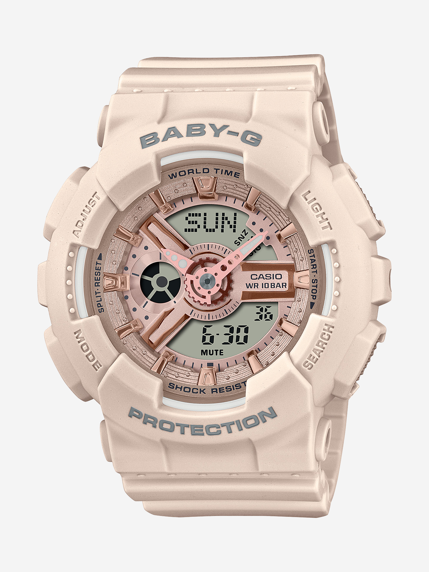 Изображение товара Спортивные часы CASIO BABY-G BA-110XCP-4A для активных тренировок Изображение товара Спортивные часы CASIO BABY-G BA-110XCP-4A для активных тренировок
