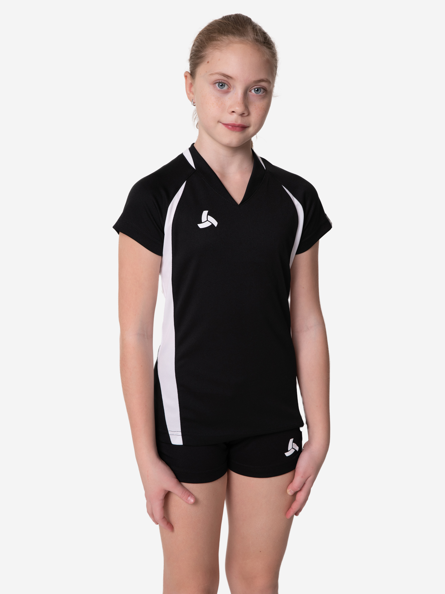 Изображение товара Волейбольная форма для девочек RB REBORN приталенная короткая летняя