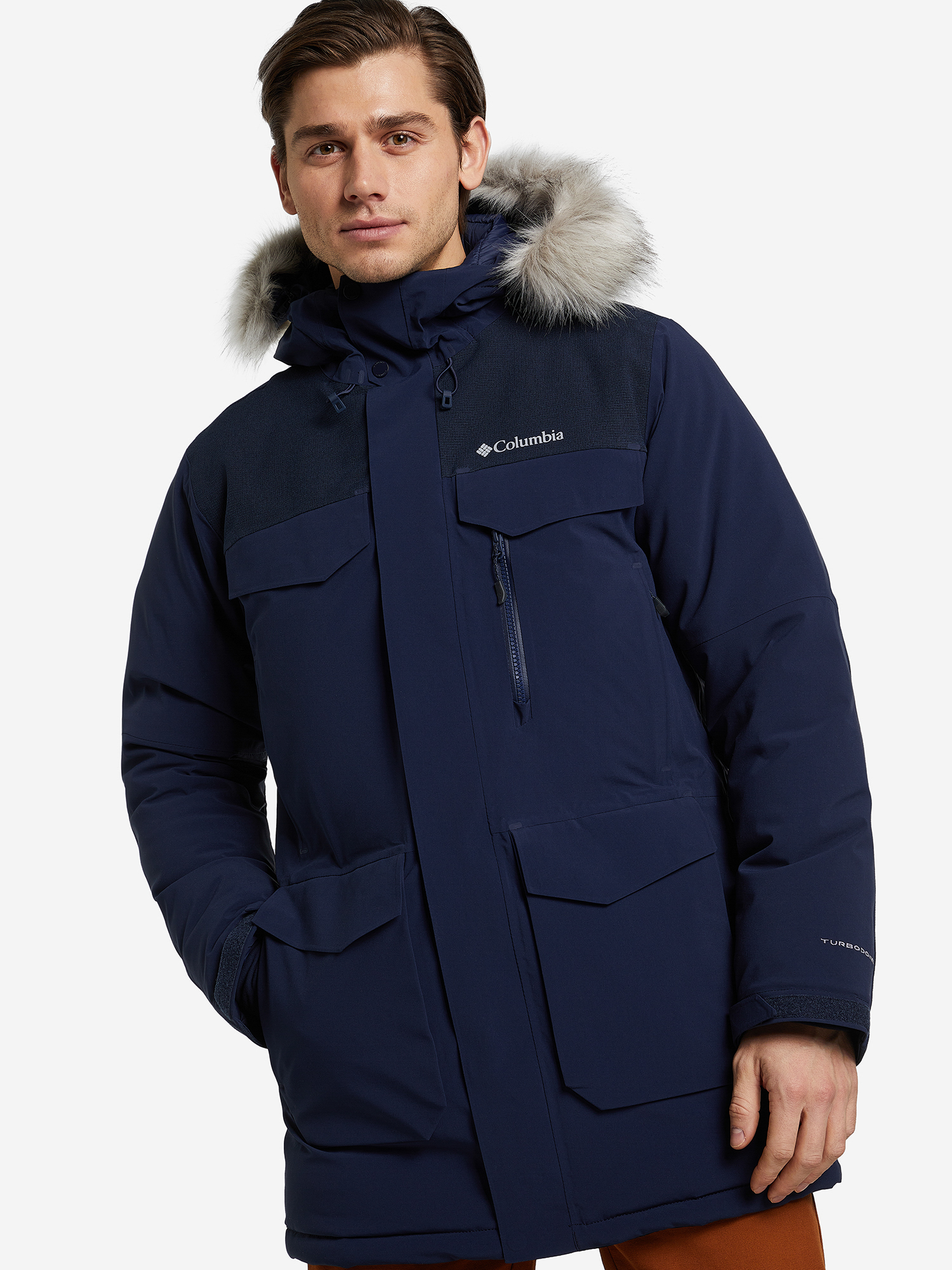 

Куртка пуховая мужская Columbia Great Bend 780 TurboDown Parka, Синий