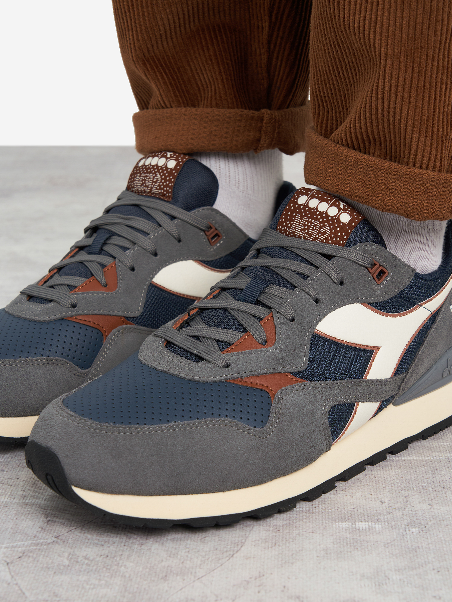 фото Кроссовки мужские diadora n.92 advance, синий