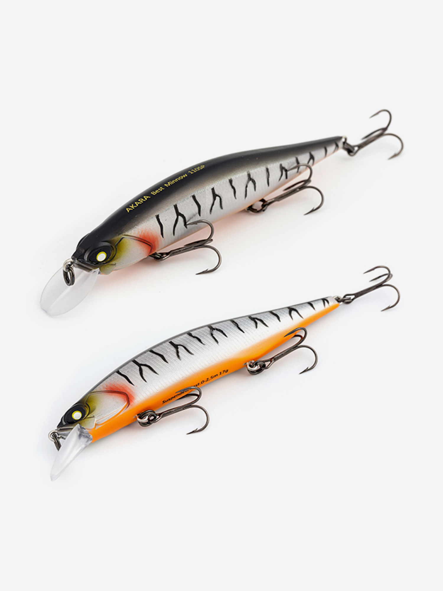 

Воблер Akara Best Minnow 110SP 17 гр. (3/5 oz 4,3 in) A109, Мультицвет