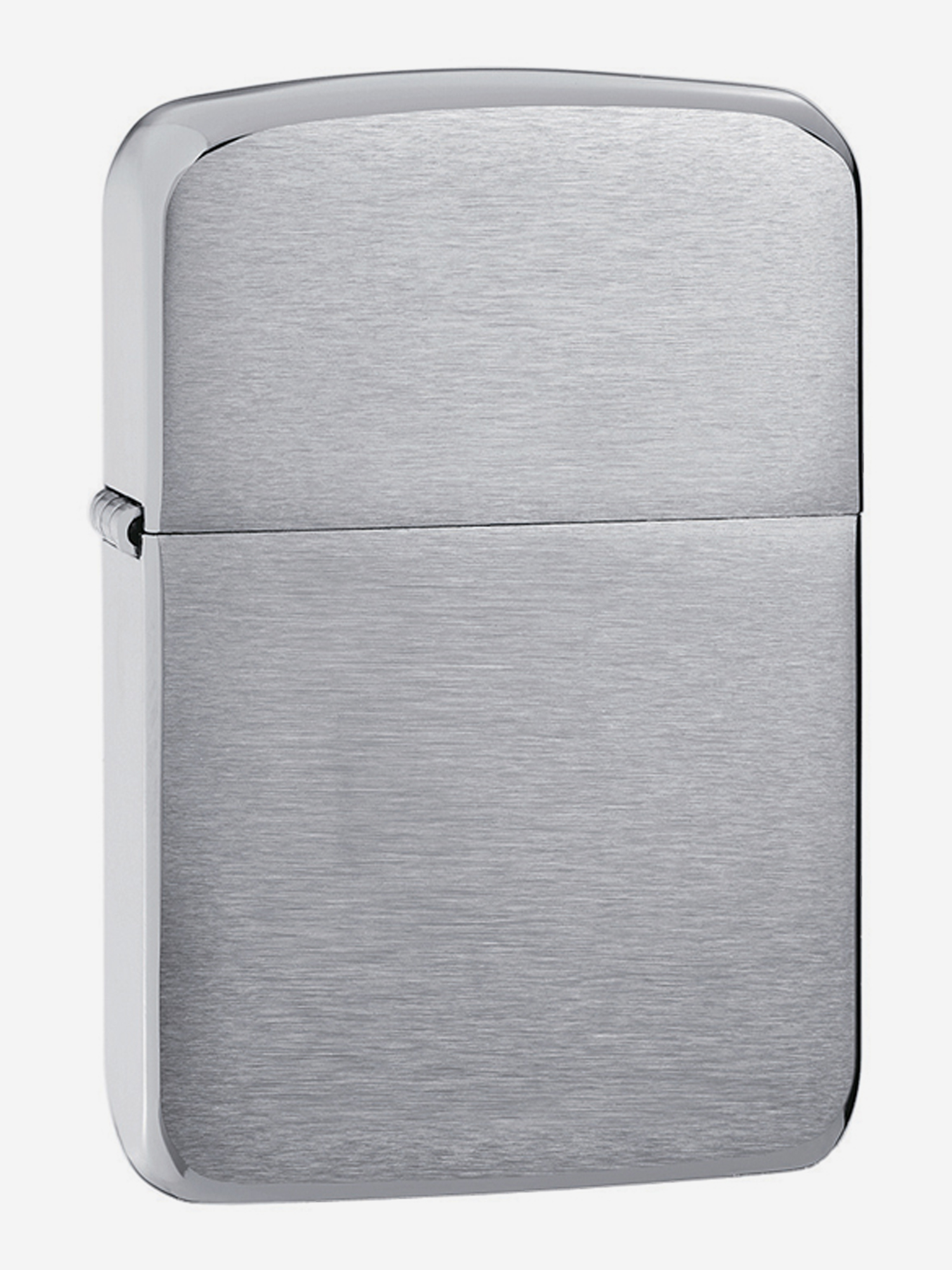 

Зажигалка Zippo 1941 Replica Brushed Chrome, серебристая матовая, Серебряный