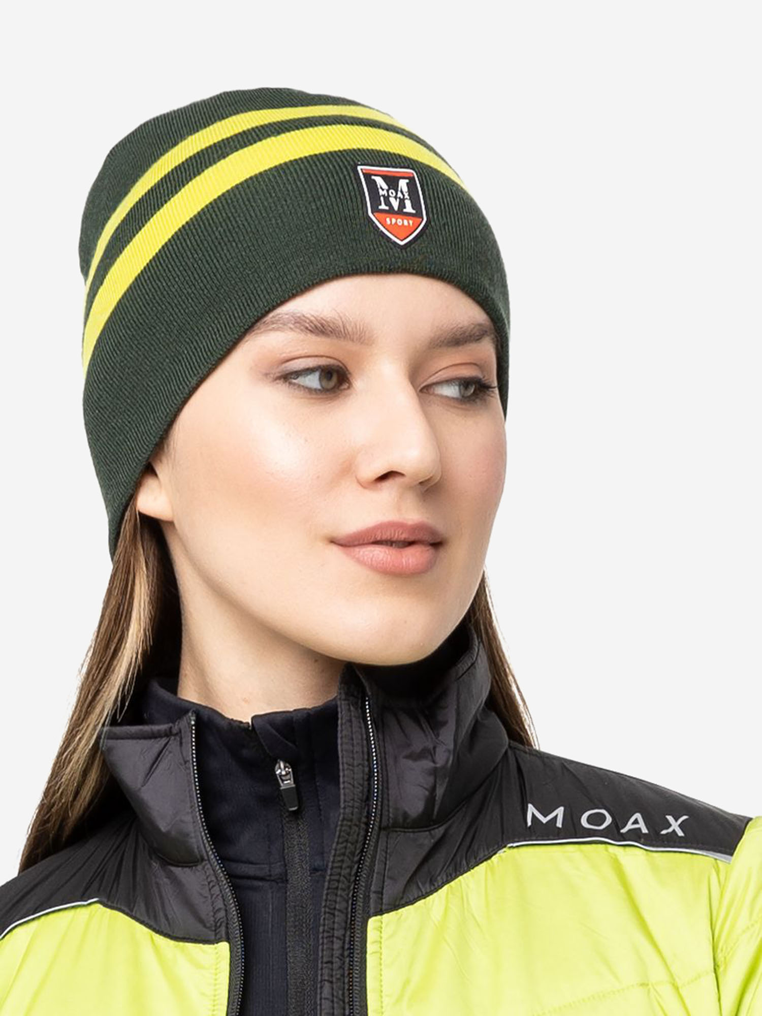 

Шапка Moax Tradition Sport stripe, Зеленый