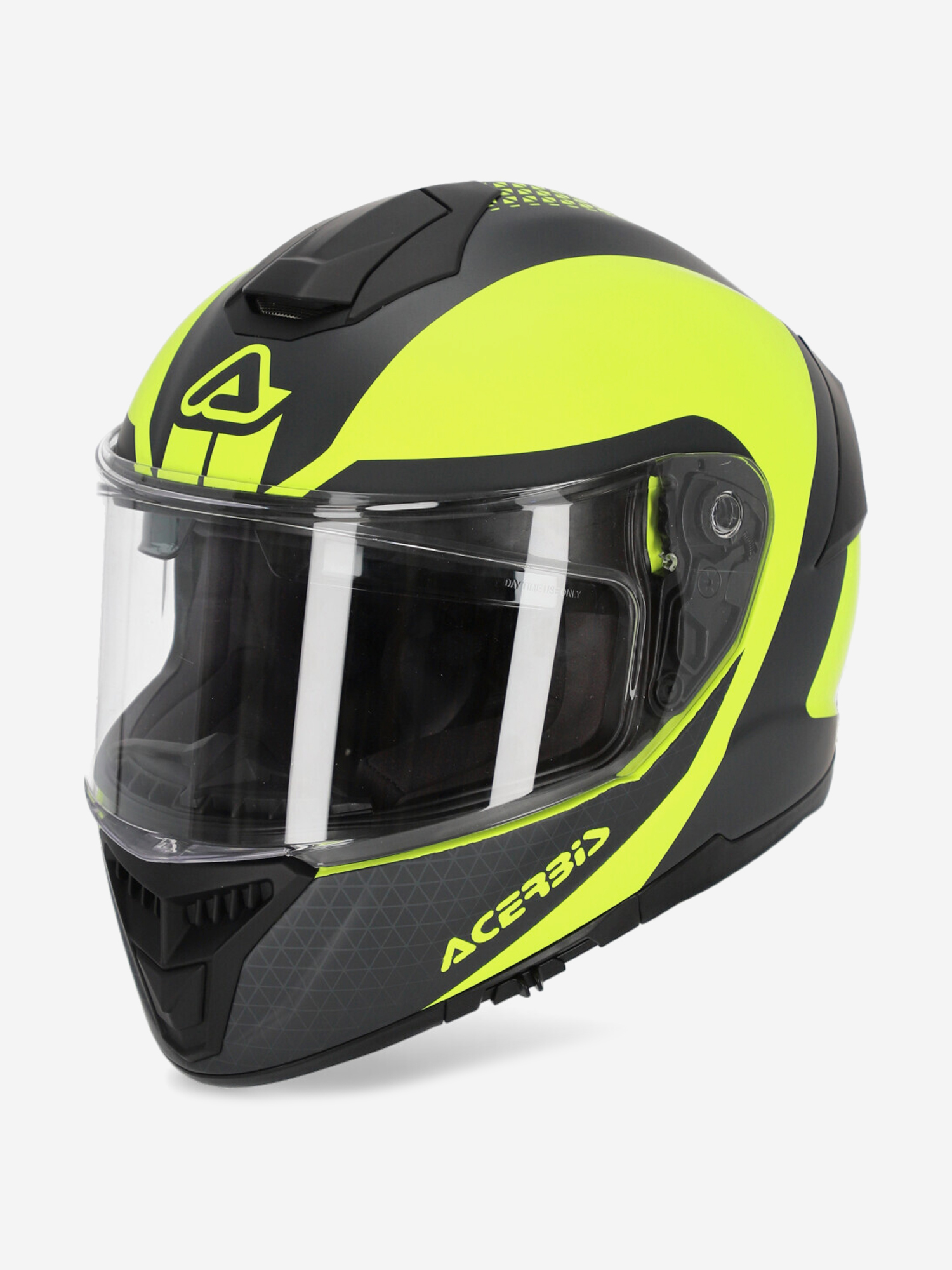 

Мотошлем интеграл Acerbis KRAPON Fluo-Yellow/Black, Черный