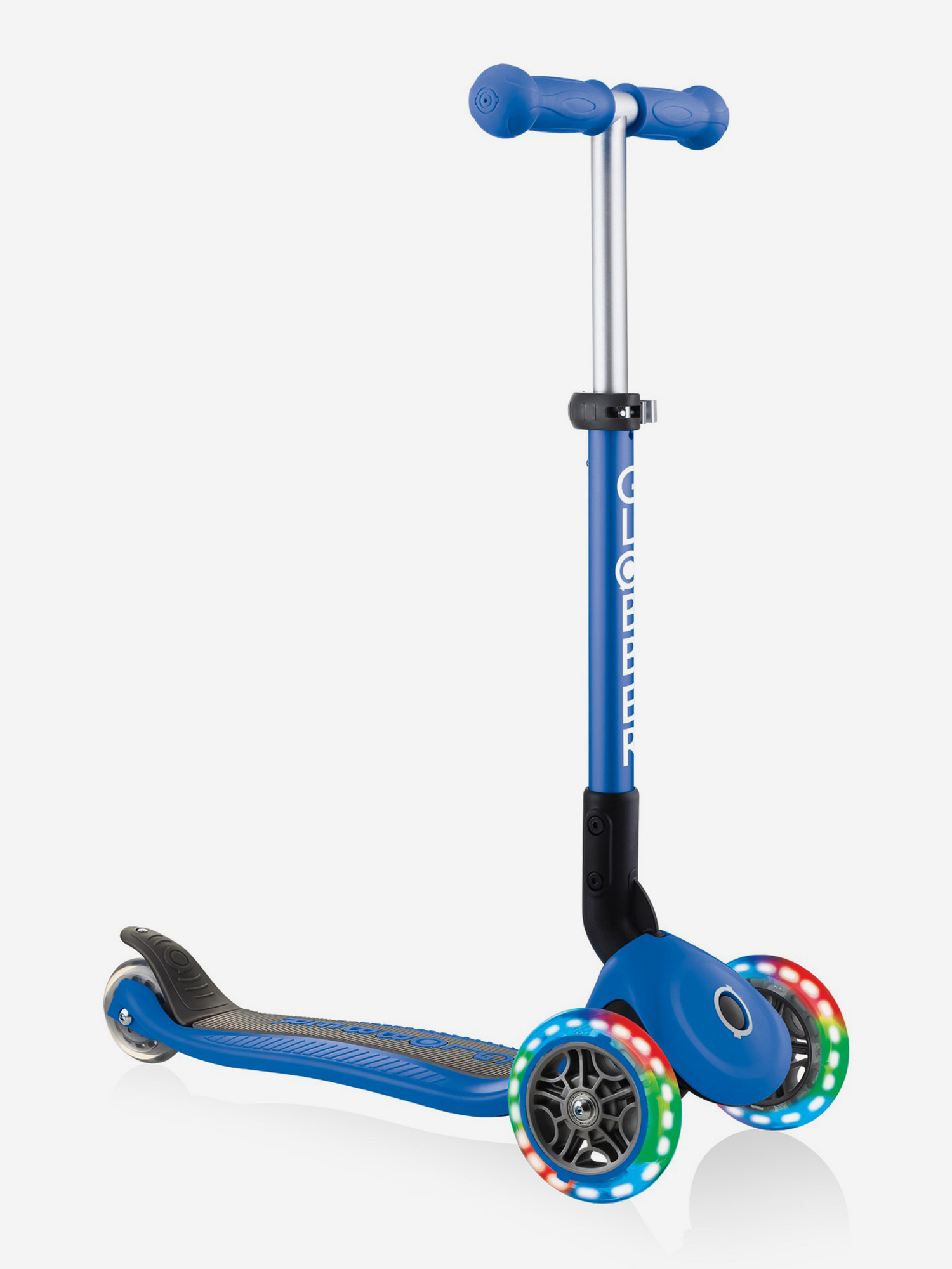 

Самокат Globber JUNIOR FOLDABLE LIGHTS, Синий