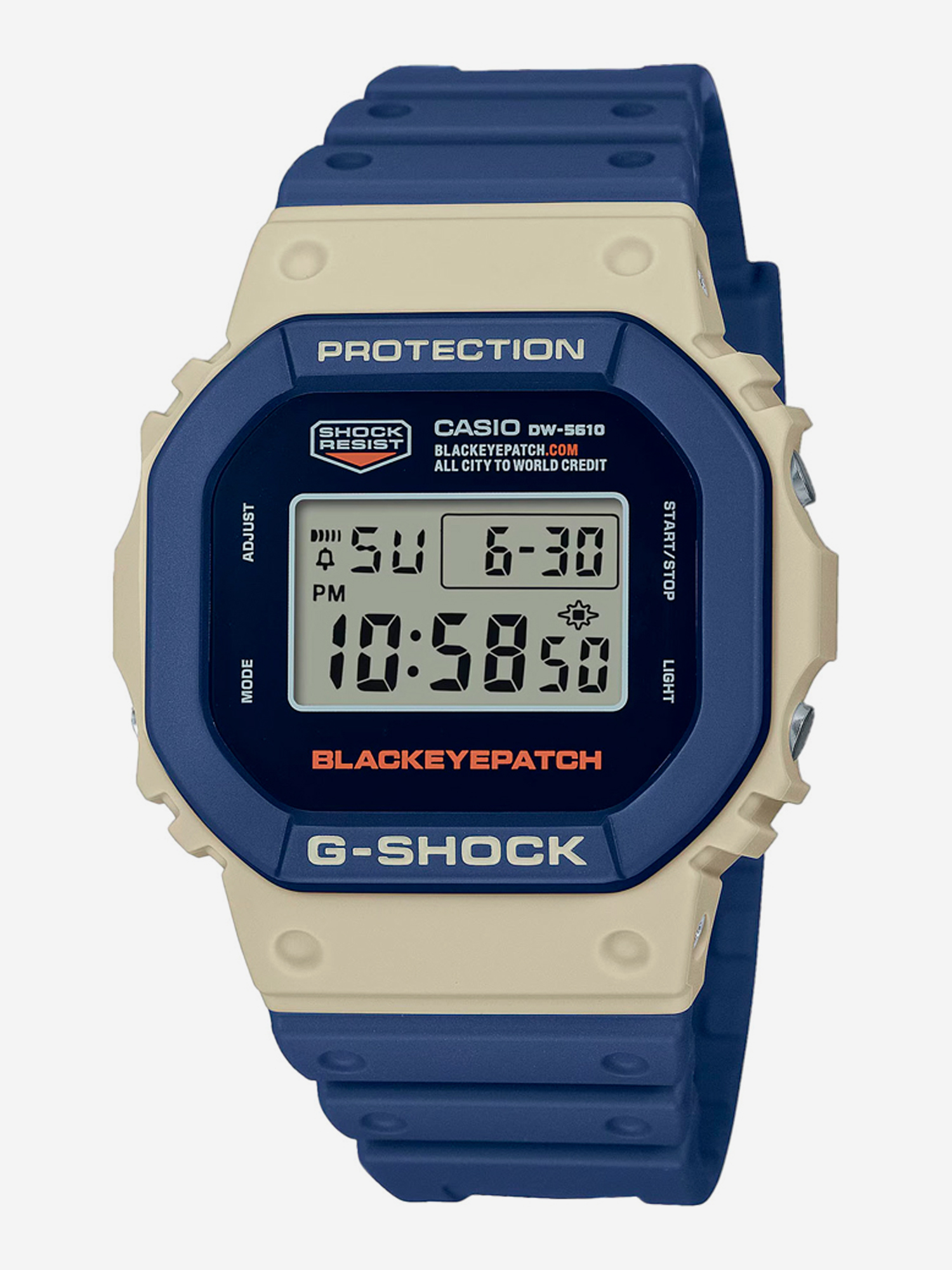 

Спортивные часы CASIO DW-5610BEP-2E, Синий