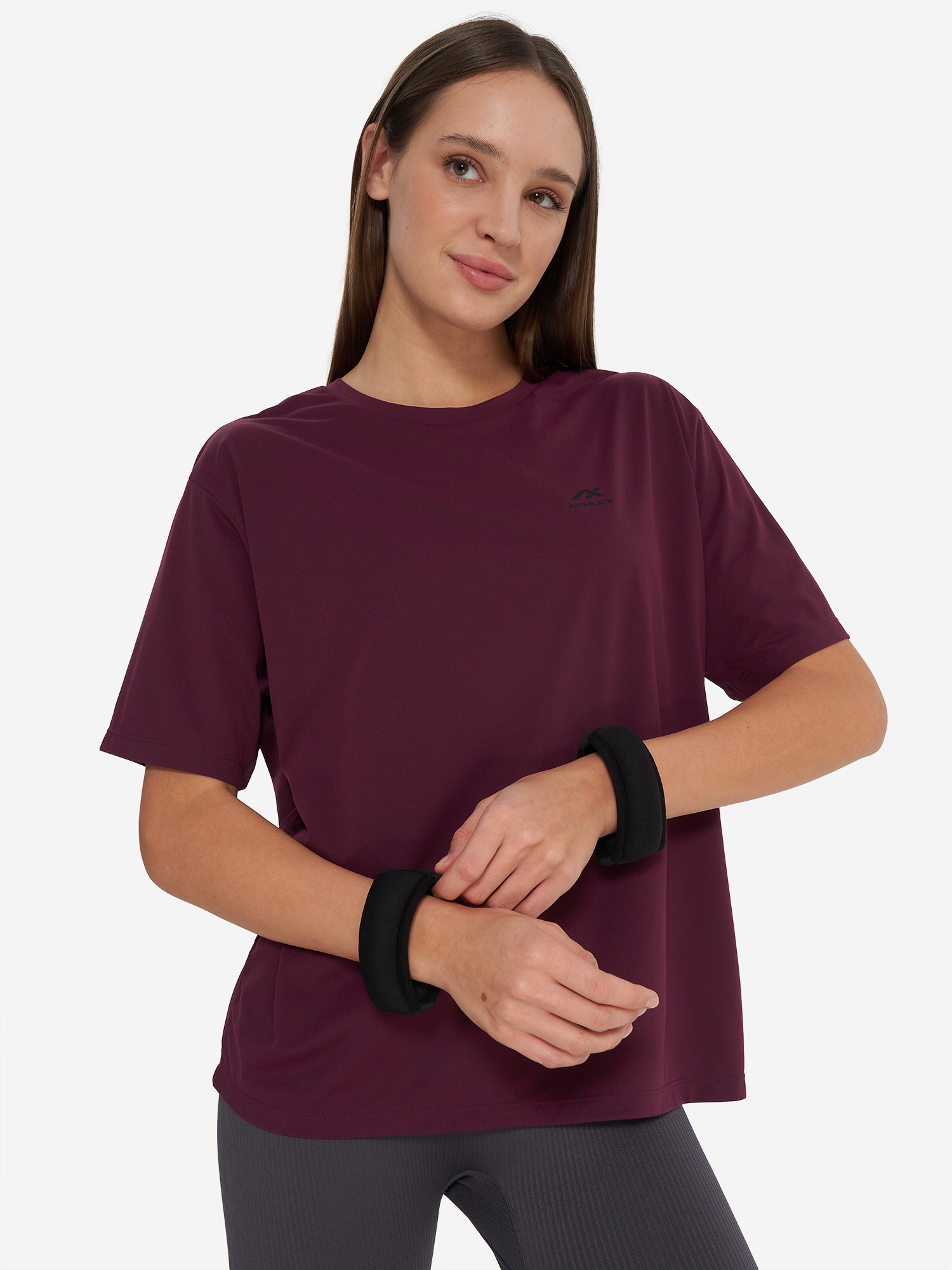 Футболка женская Athlex, красный, арт. 136262a31-84