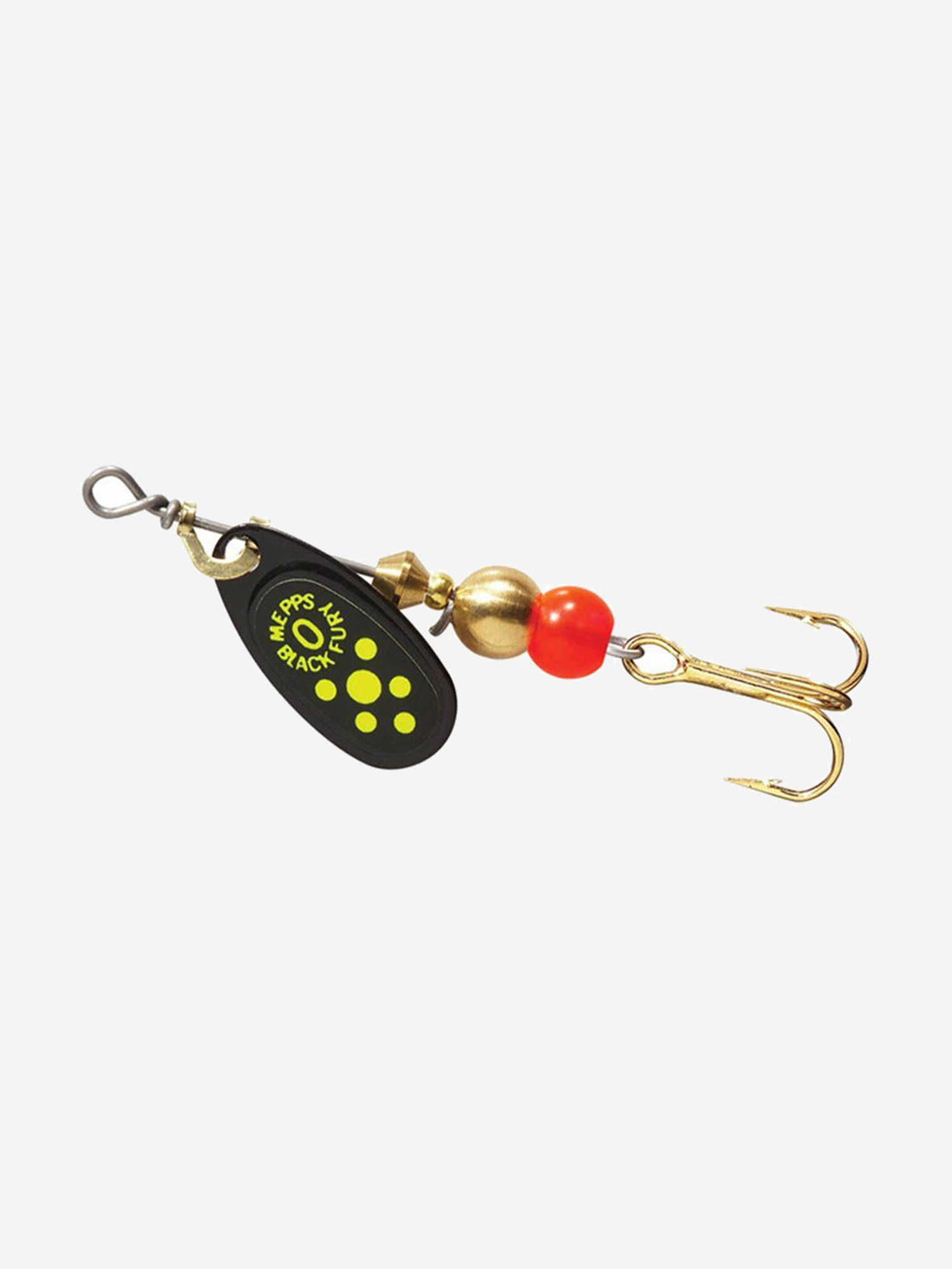 

Блесна для рыбалки вертушка Mepps BLACK FURY , Black/Chartreuse, 1 штука, Черный