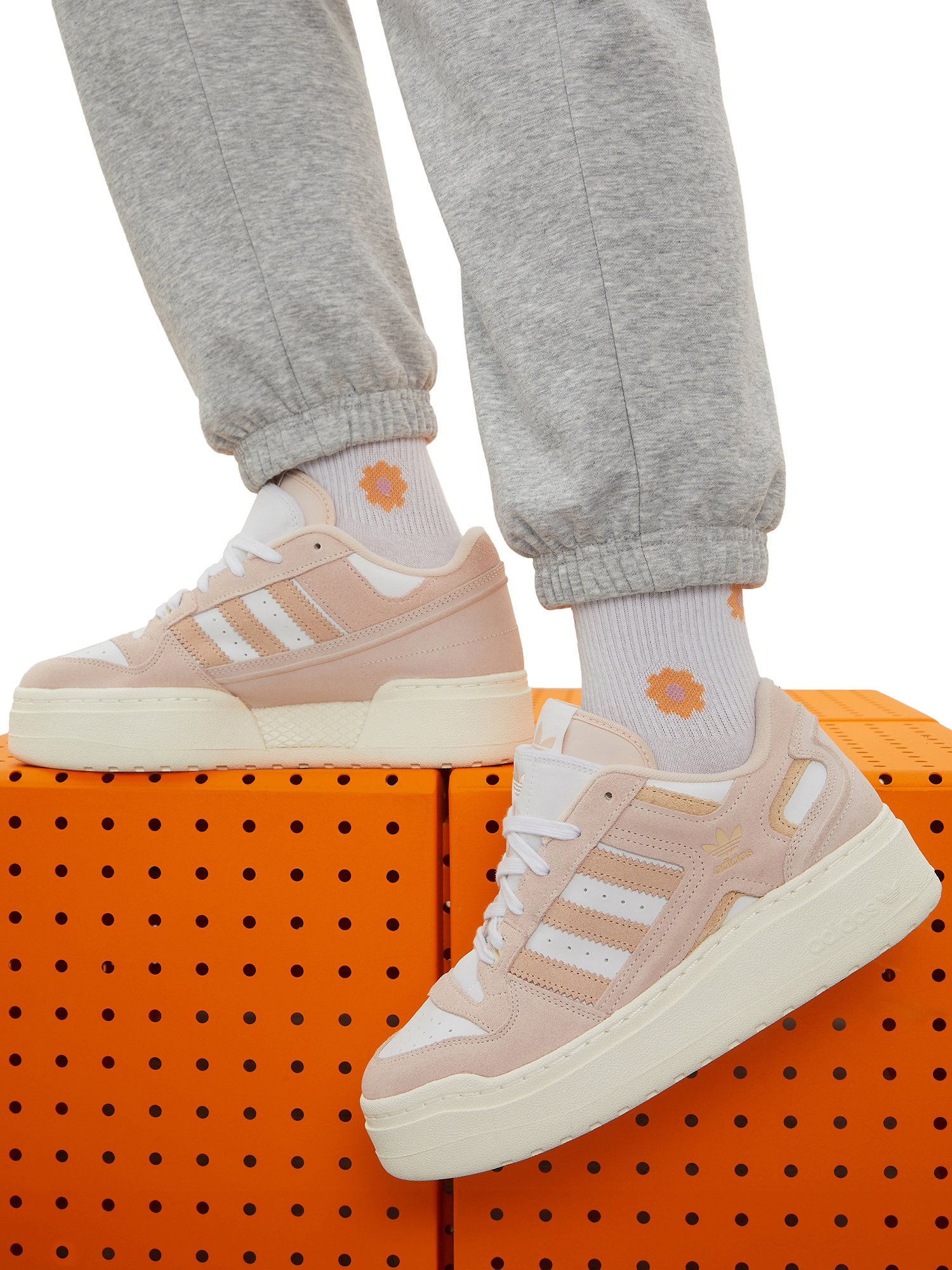 

Кеды женские adidas Forum Xlg, Розовый