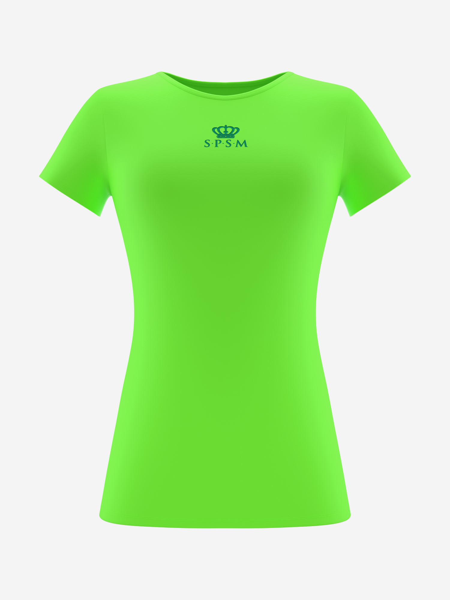Изображение товара Футболка SPSM Лаймовый для детей спортивный стиль с логотипом