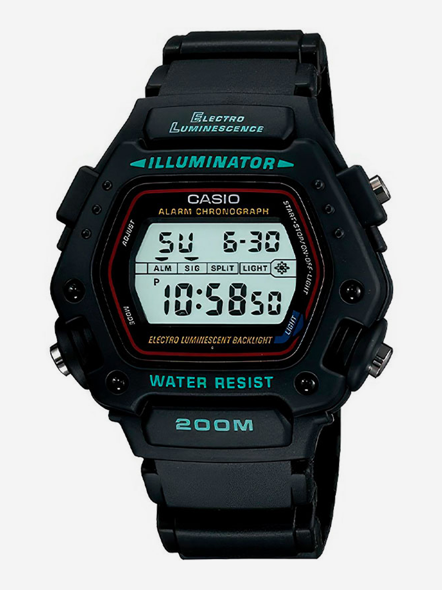 

Наручные часы Casio General Collection DW-290-1E, Черный