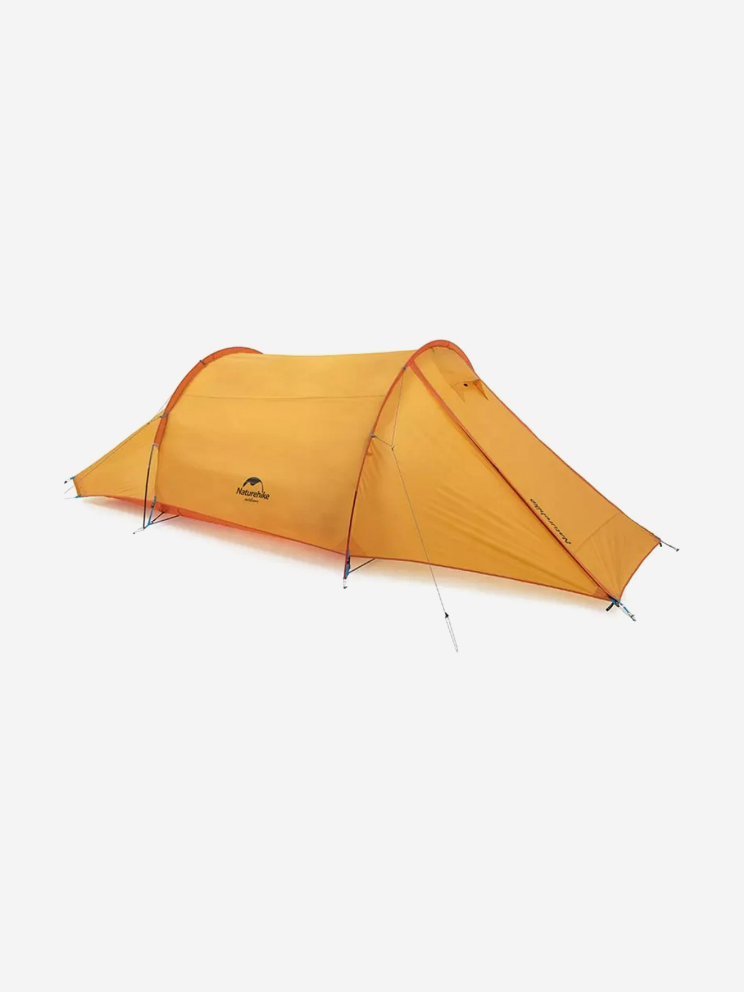 Палатка Naturehike Cloud Tunnel 2-местная, алюминиевый каркас, оранжевая, Оранжевый палатка 2 местная kailas stratus cuben 2p оранжевый