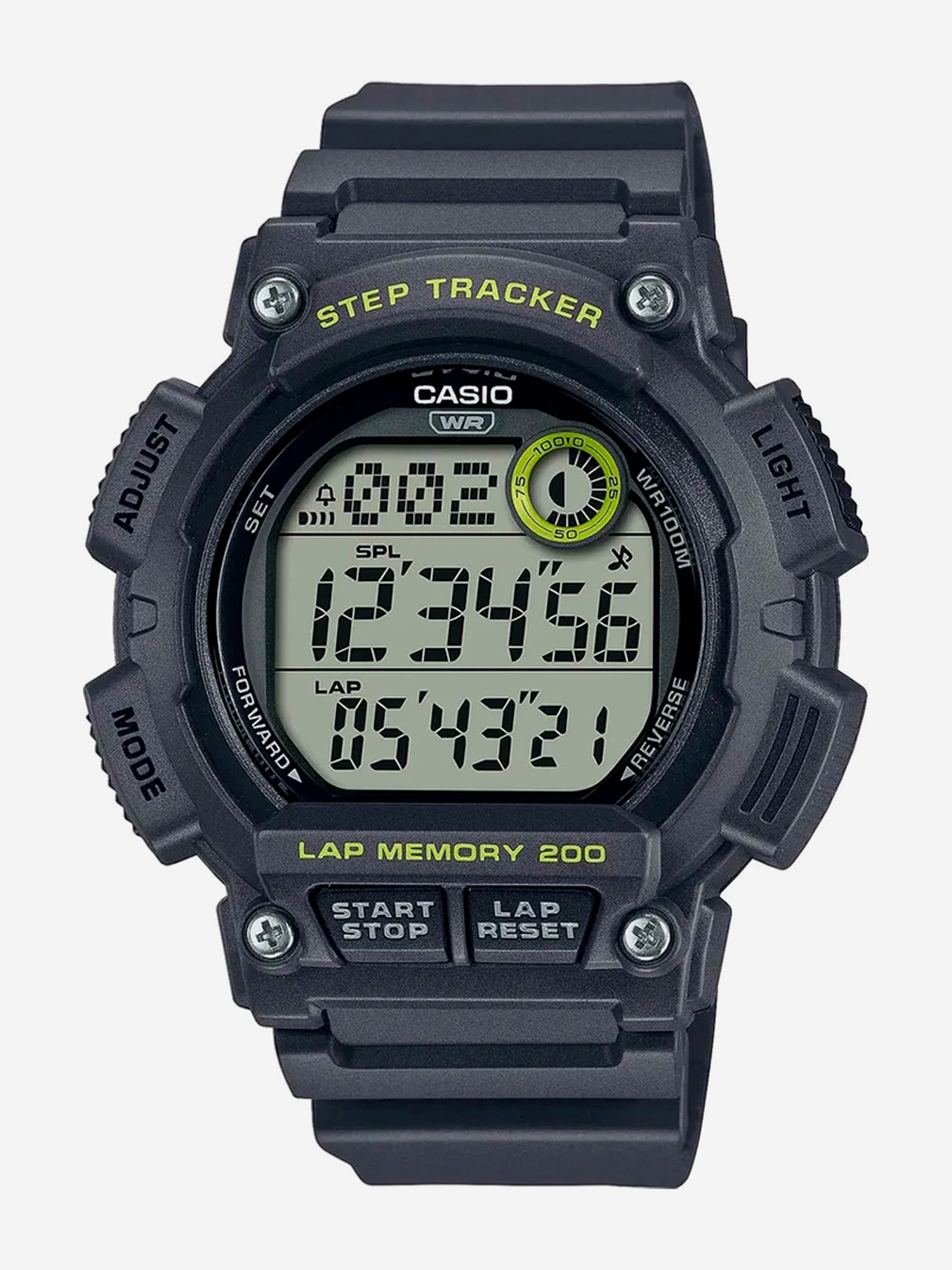 

Наручные часы Casio Collection WS-2100H-8A, Черный