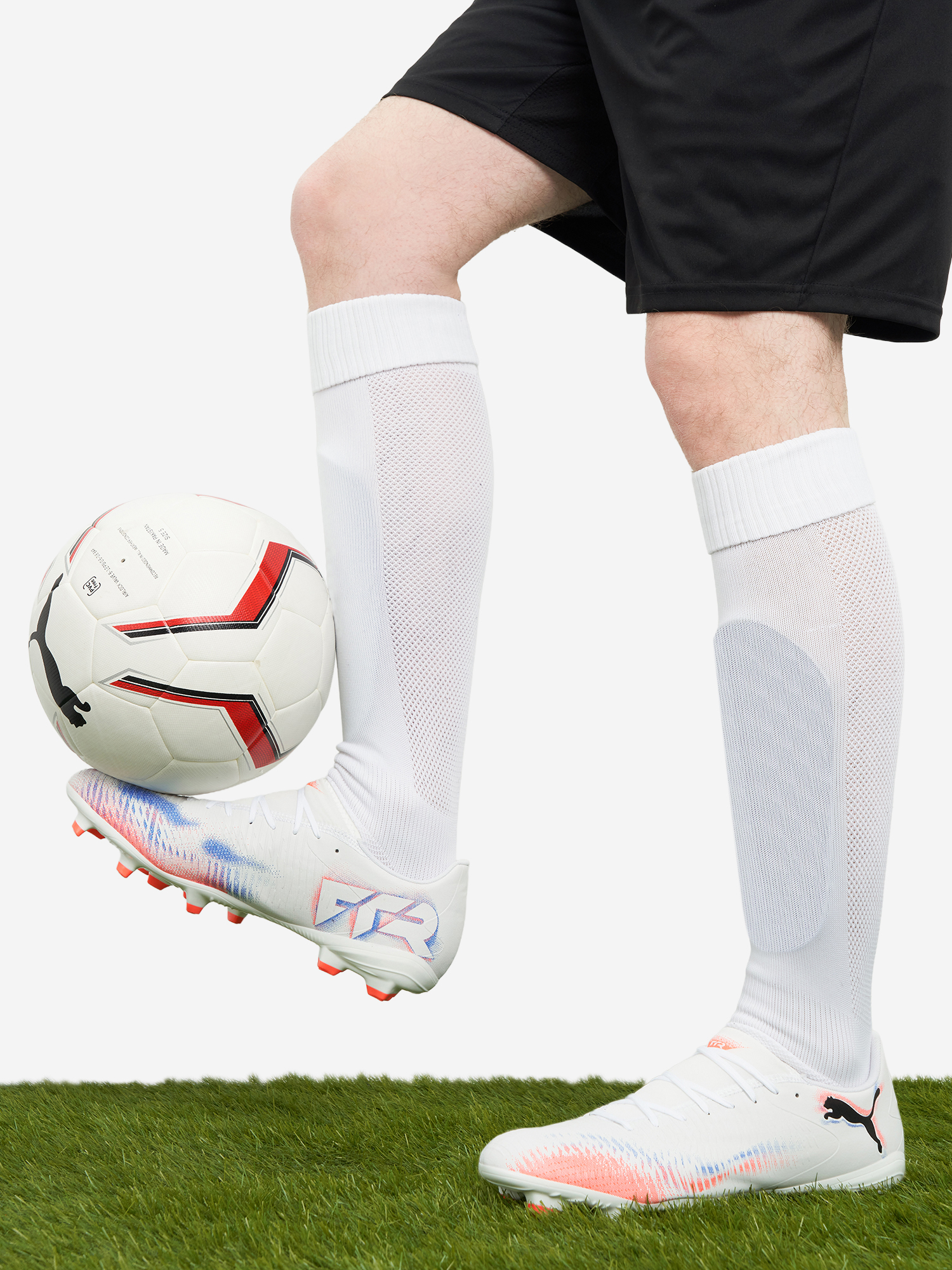 

Бутсы мужские PUMA Future 8 Play Fg/Ag, Белый