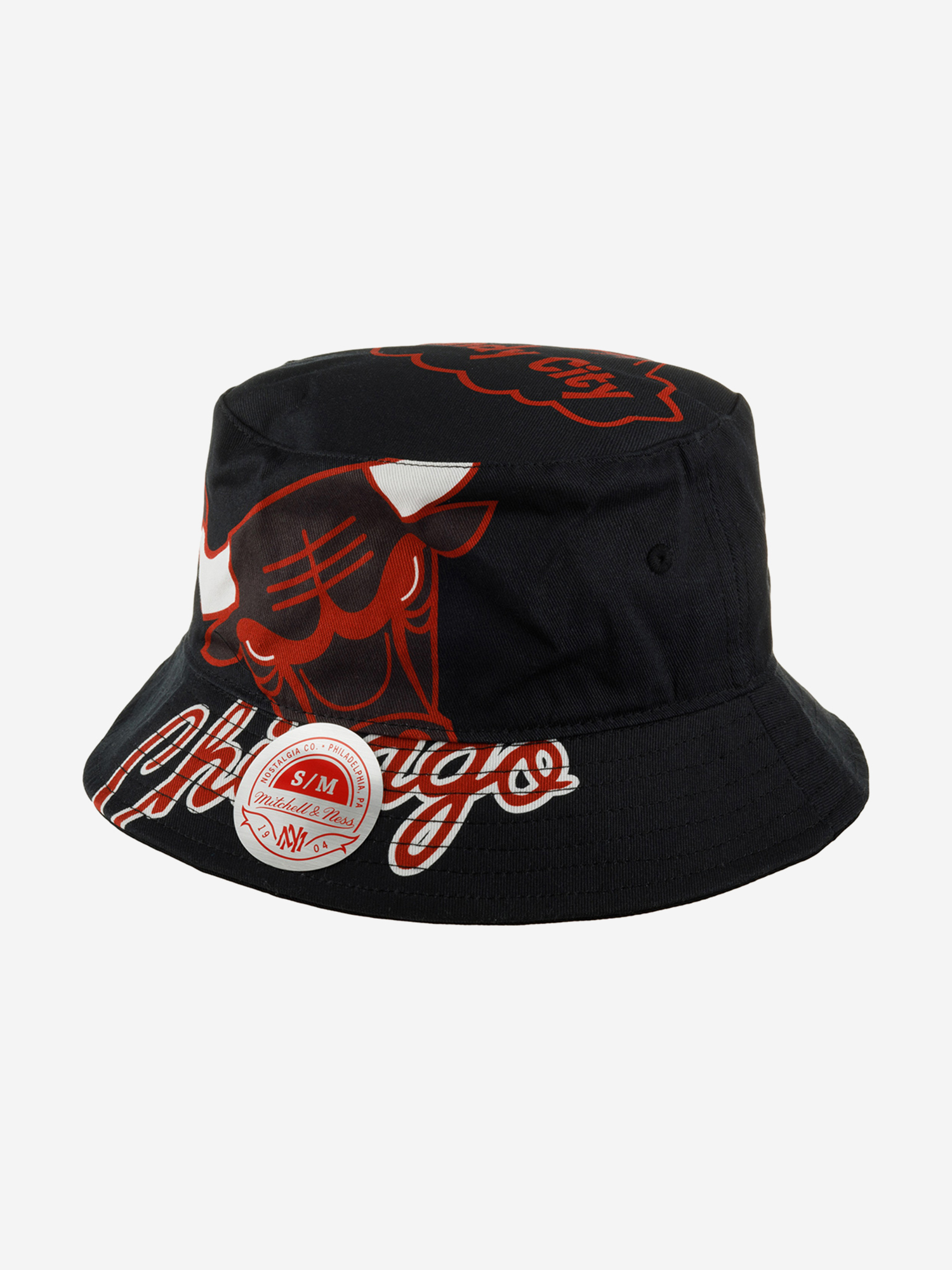 Изображение товара MITCHELL NESS Панама BUCKSH21322-CBUBLCK Chicago Bulls NBA унисекс 100 хлопок