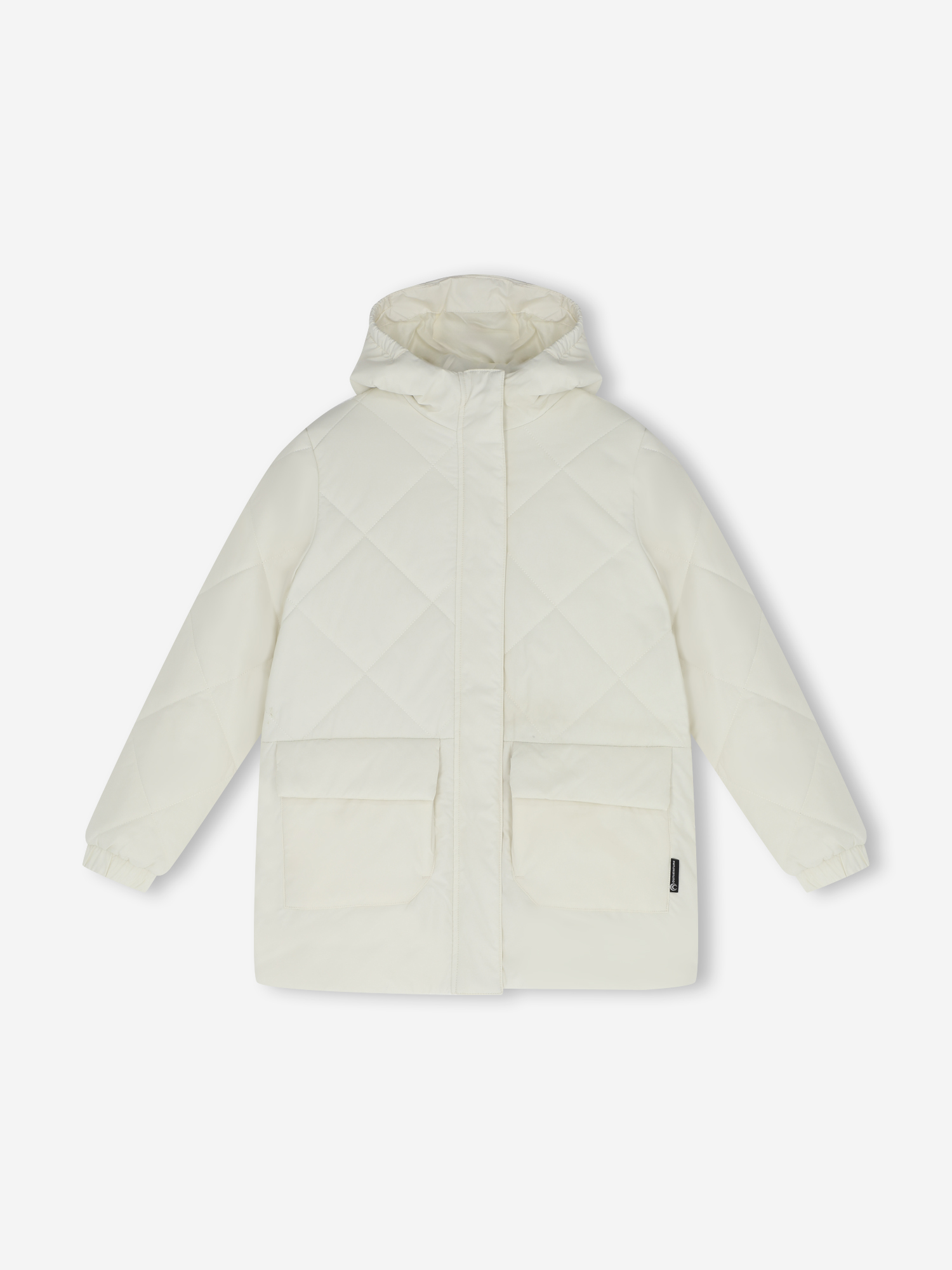 Куртка утепленная для девочек Outventure, бежевый, арт. 142492out-01