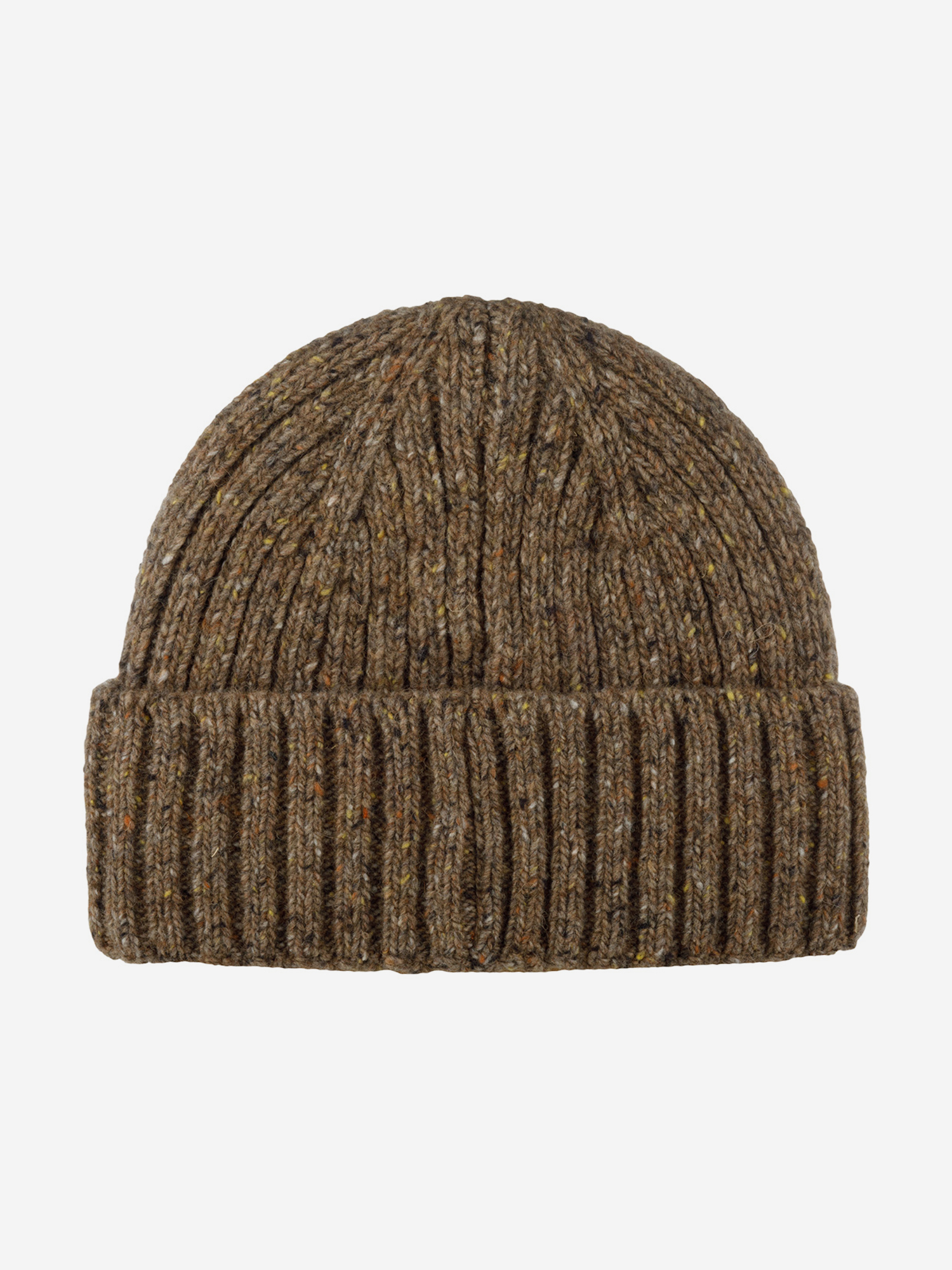 Шапка с отворотом STETSON 8599384 BEANIE DONEGAL WOOL (коричневый), Коричневый 02-862XDOXS9Z-15, размер Без размера - фото 2