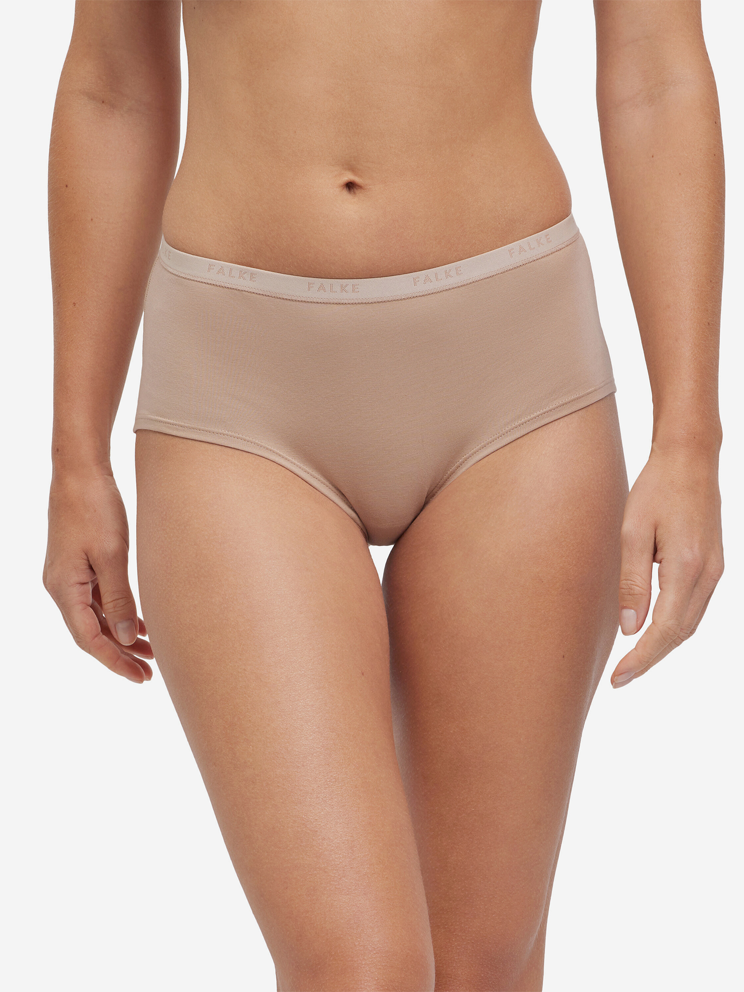 Изображение товара Женский набор трусов FALKE бежевый 2 шт гипстеры комфорт спортивный стиль
