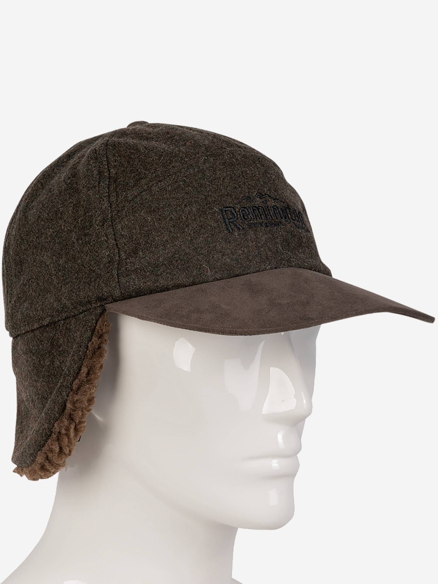 Шапка Remington Еarflaps baseball cap brown, Коричневый