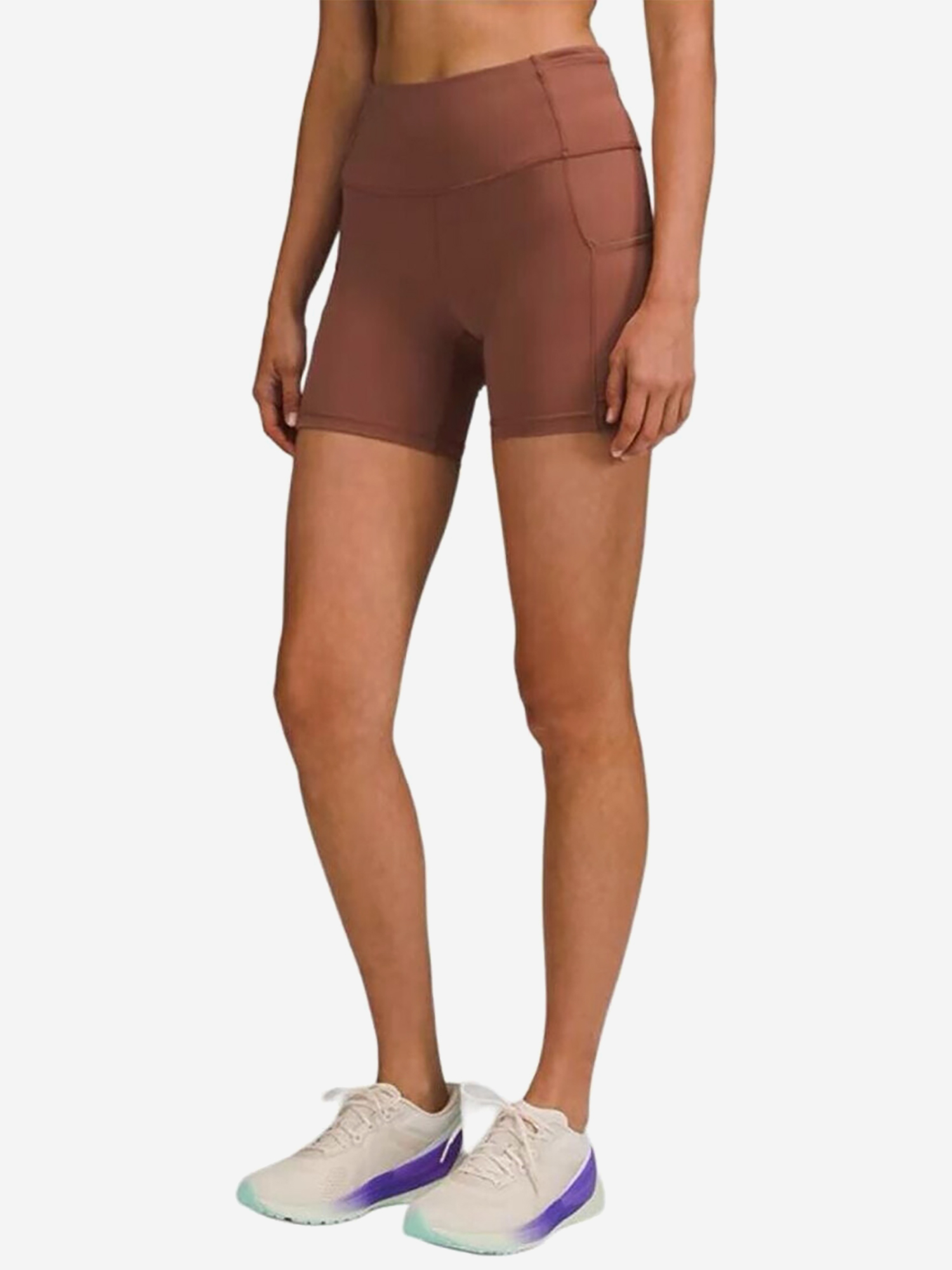 Изображение товара Шорты женские повседневные Lululemon Fast And Free, Бронзовый