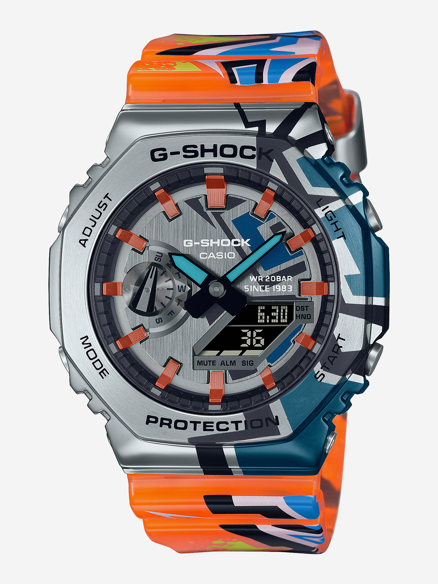 

Наручные часы Casio G-Shock GM-2100SS-1A, Оранжевый