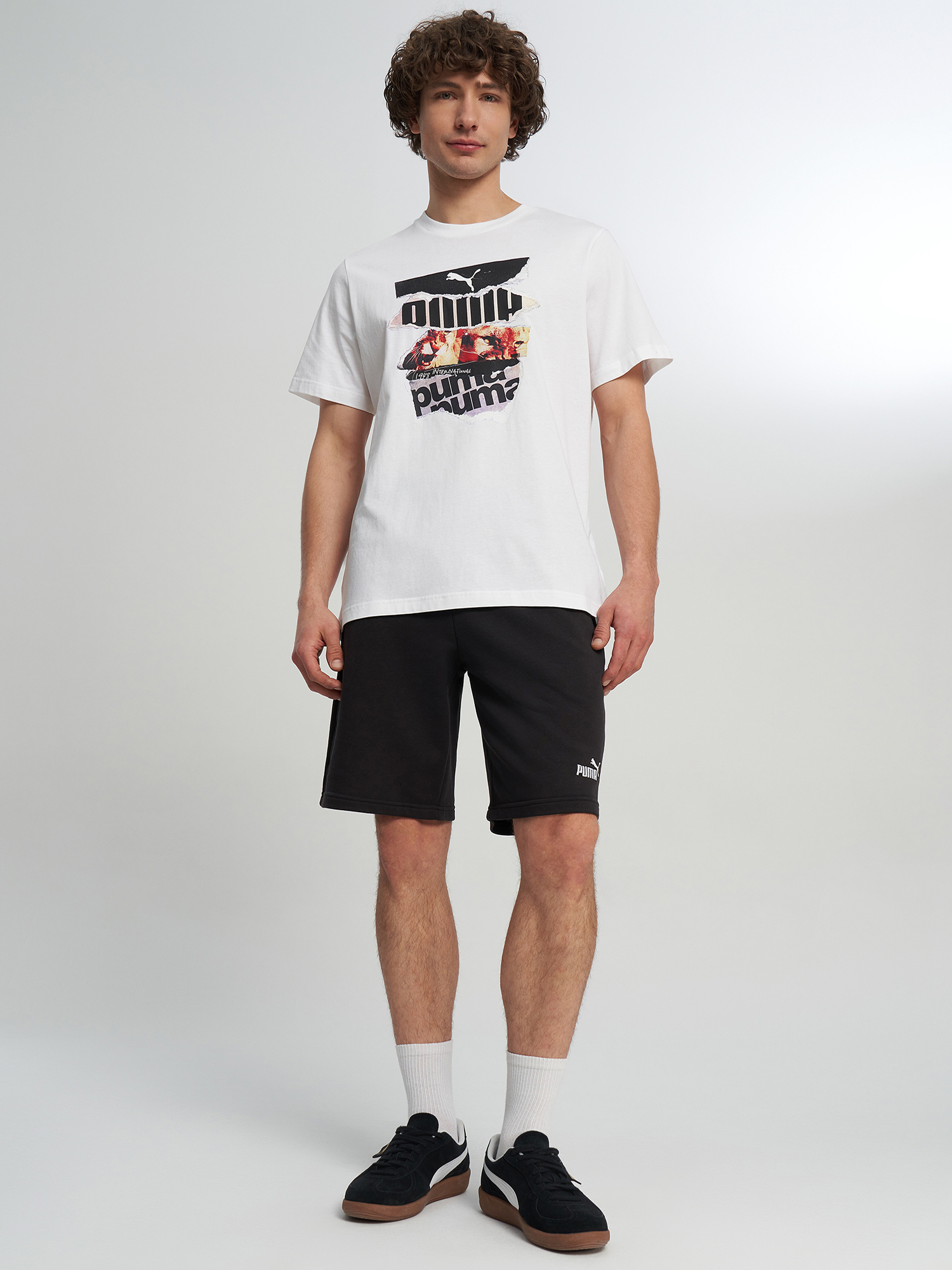 Шорты мужские PUMA, Черный 4