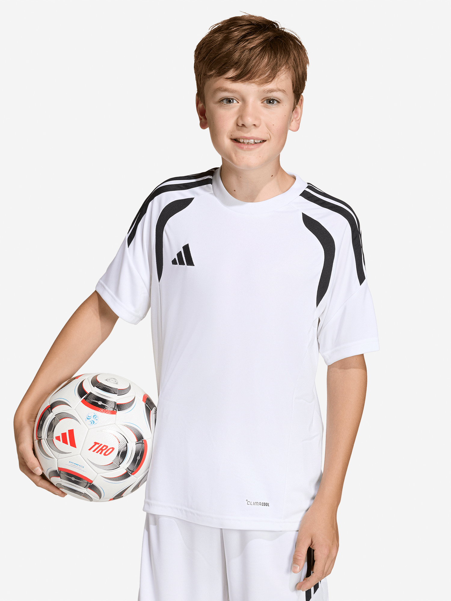 Изображение товара Футболка для мальчиков adidas с экологическим статусом и комфортным кроем