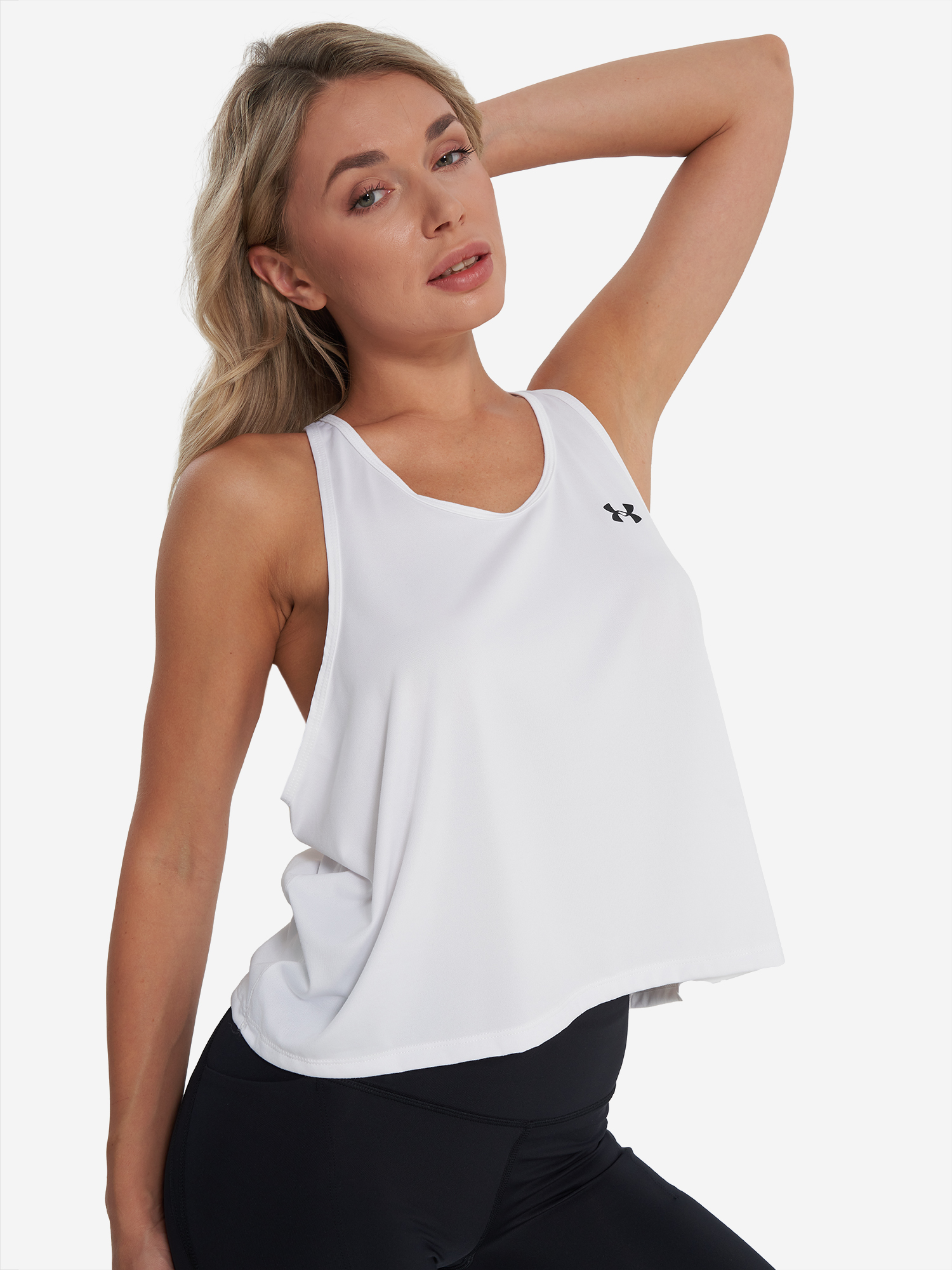 Майка Under Armour Tech Swing Tank, белый, арт. 20491