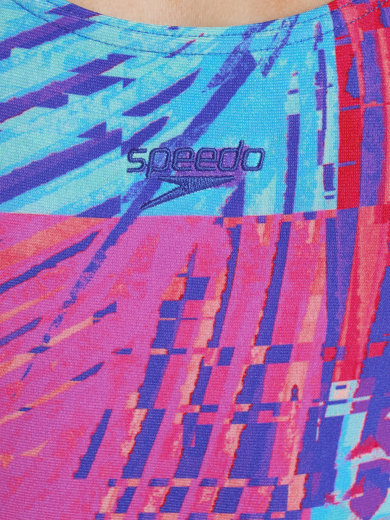 фото Купальник слитный для девочек speedo, синий