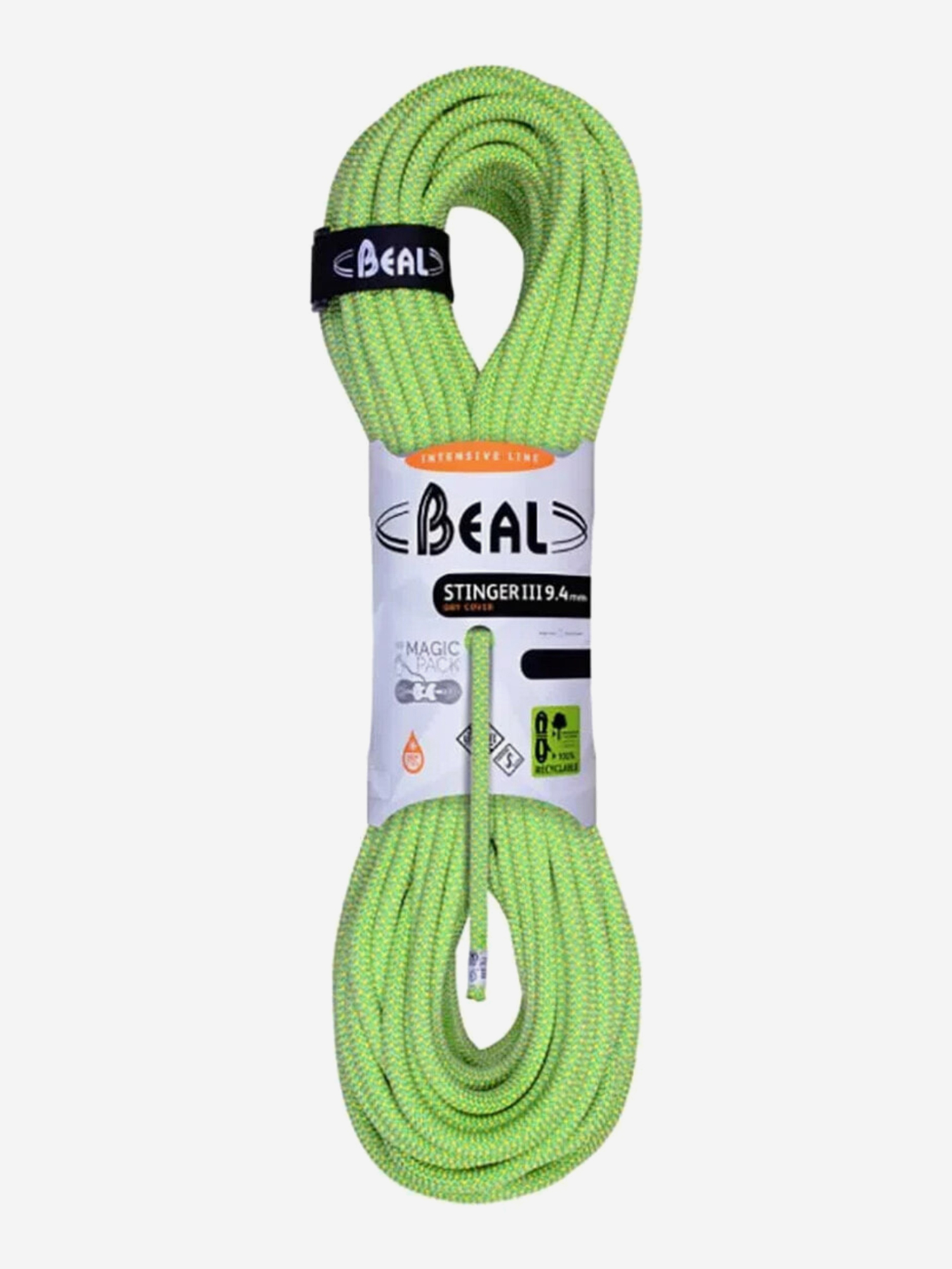 Изображение товара Веревка Beal Stinger III 9 4 мм 50 м для скалолазания и альпинизма