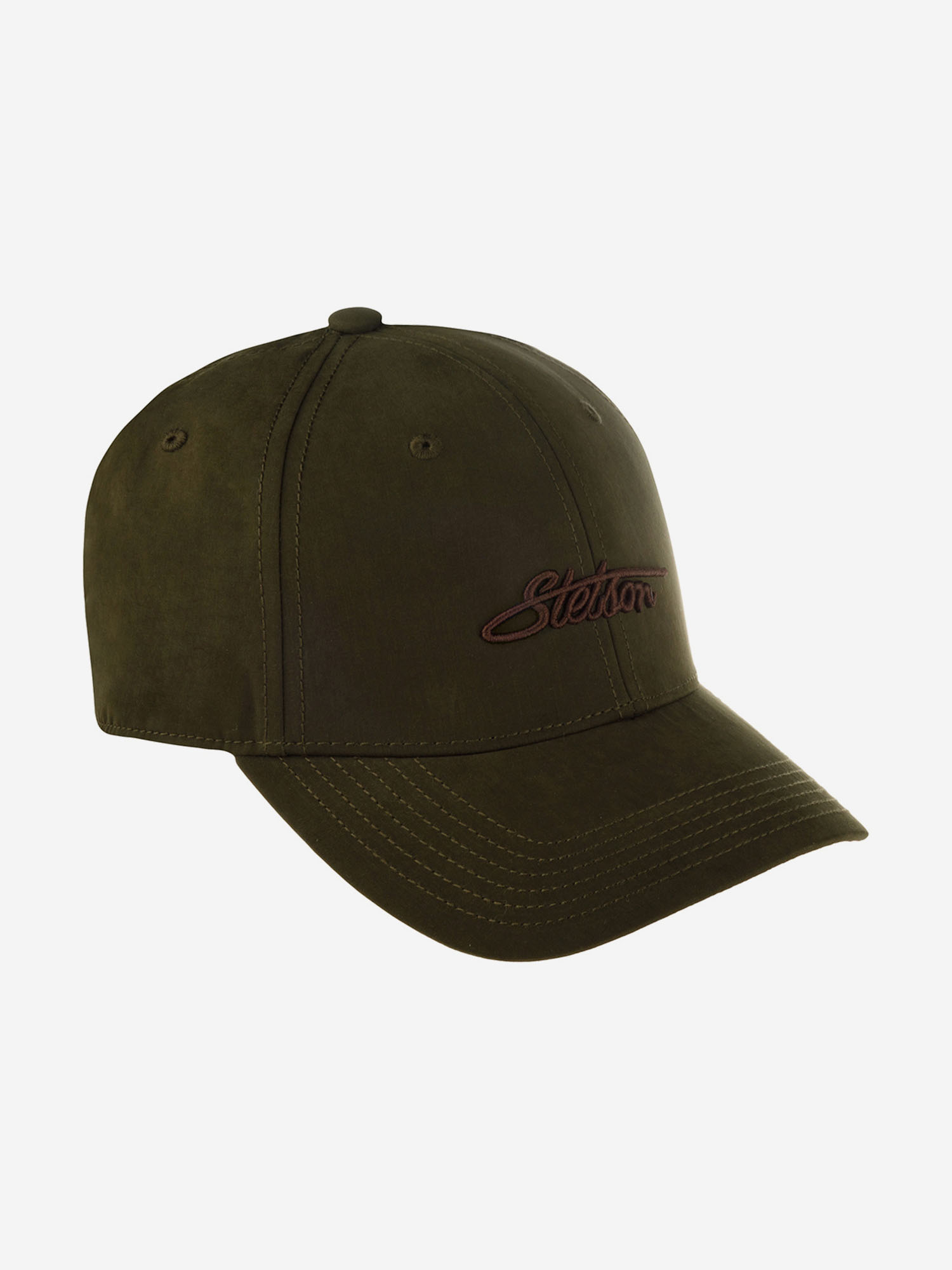 Бейсболка STETSON 7721148 BASEBALL CAP WAXED COTTON WR (оливковый), Мультицвет 02-873XDOXS9Z-03, размер Без размера - фото 2