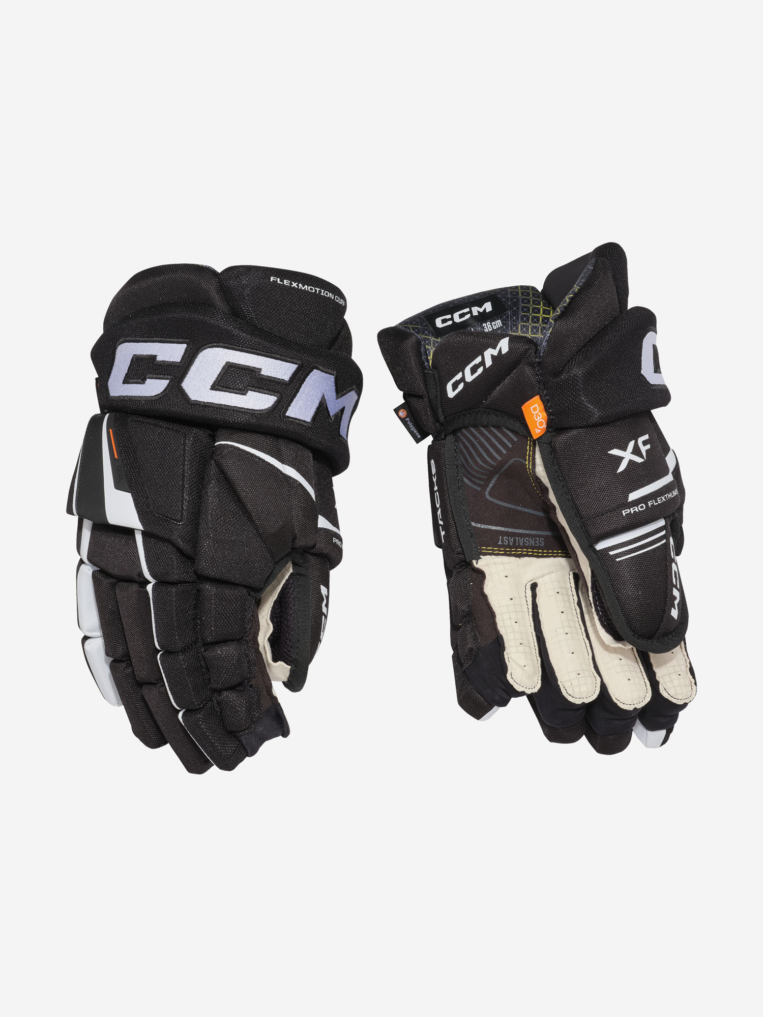 

Перчатки хоккейные CCM Tacks XF SR, Черный