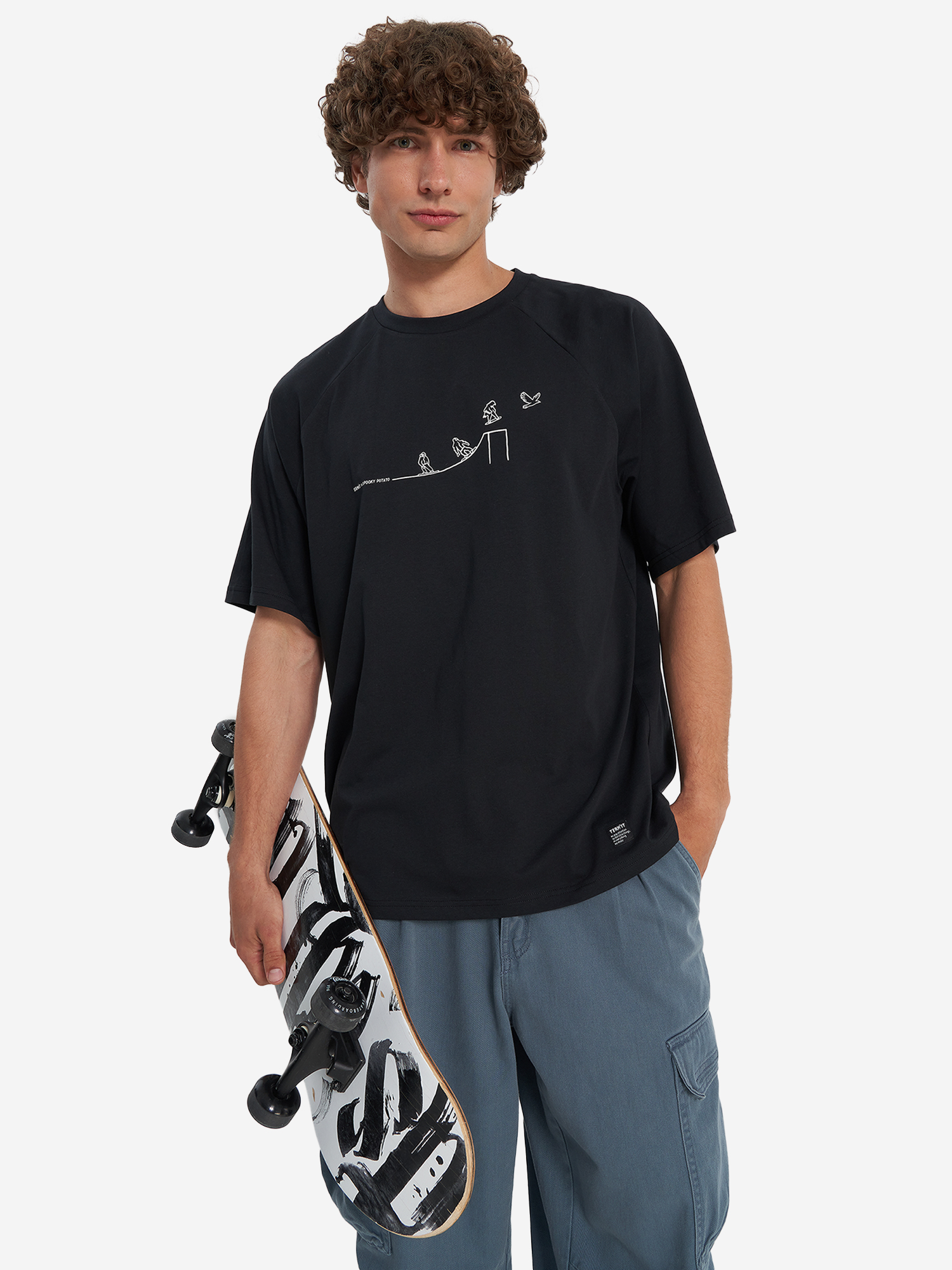 Футболка Termit x Spooky Potato, черный, арт. 24868