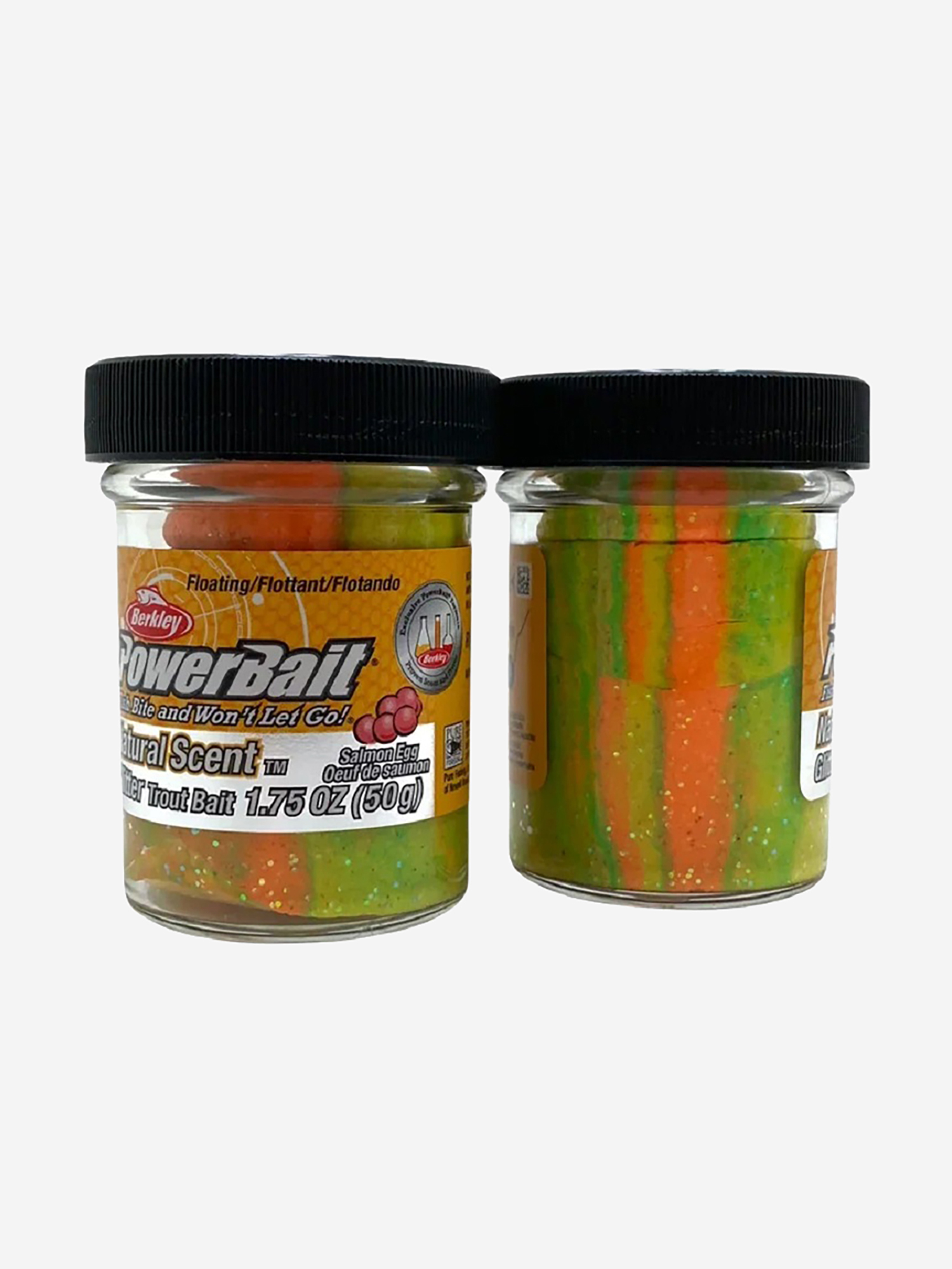 

Паста форелевая Berkley PowerBait Natural Scent Salmon EGG Rainbow Икра/ Лосося радужная 50gr, Оранжевый
