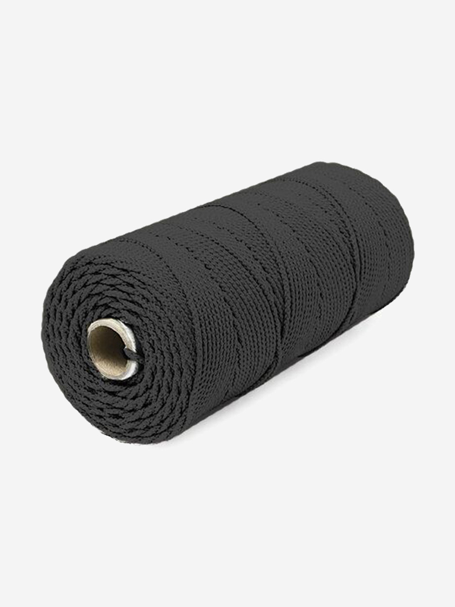 Шнур плетеный Петроканат СТАНДАРТ 1,8 мм (100 м) черный, бобина (промышленный/крепежный), Черный
