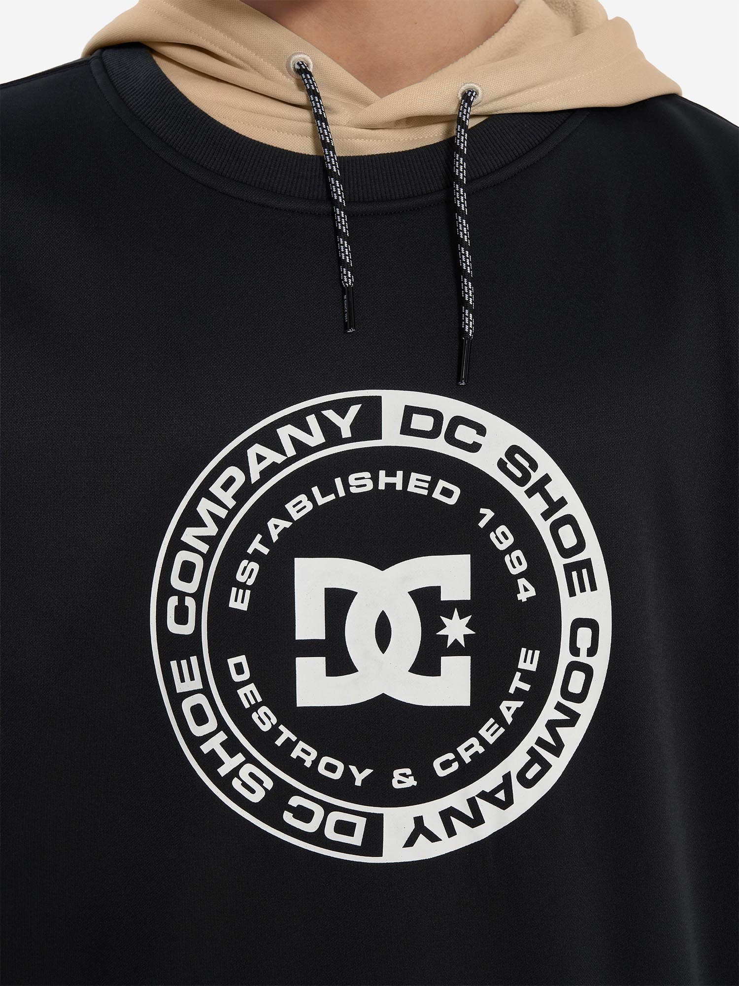 фото Худи мужское dc shoes dryden, черный